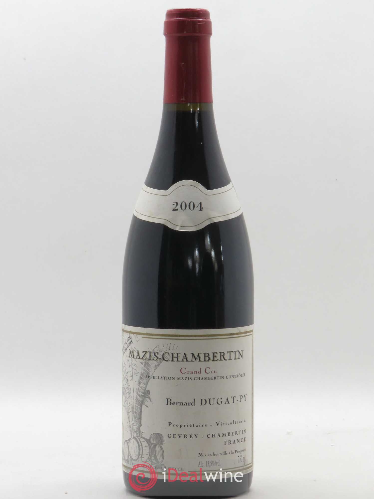 Mazis-Chambertin Grand Cru Vieilles Vignes Dugat-Py 2004 - Lot de 1 bouteille - 0
