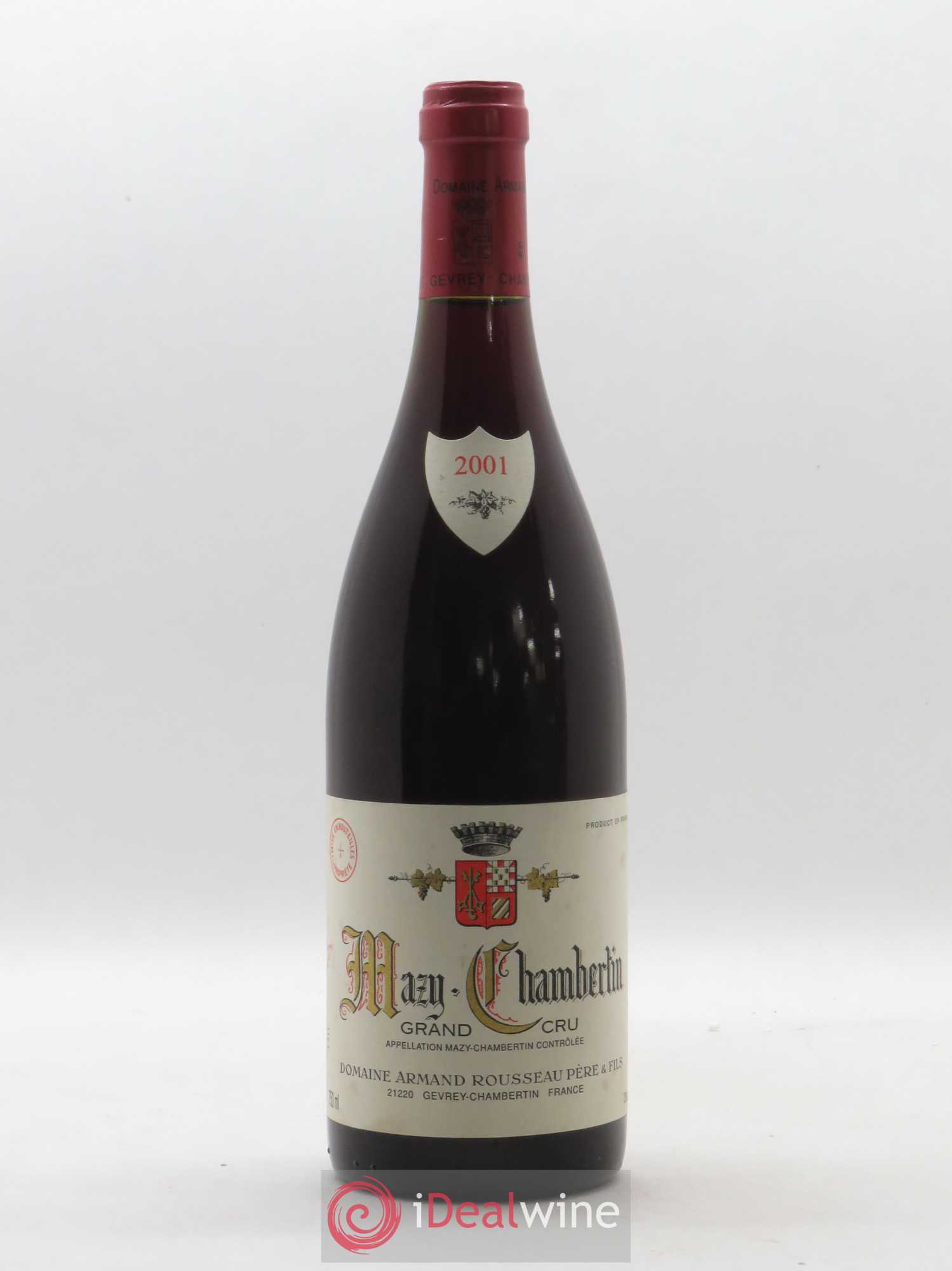 Mazis-Chambertin Grand Cru Armand Rousseau (Domaine) 2001 - Lot de 1 bouteille - 0