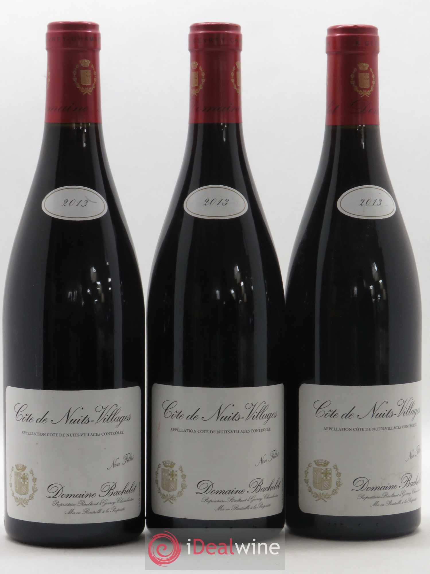 Côte de Nuits-Villages Denis Bachelet (Domaine) 2013 - Lot de 3 bouteilles - 0