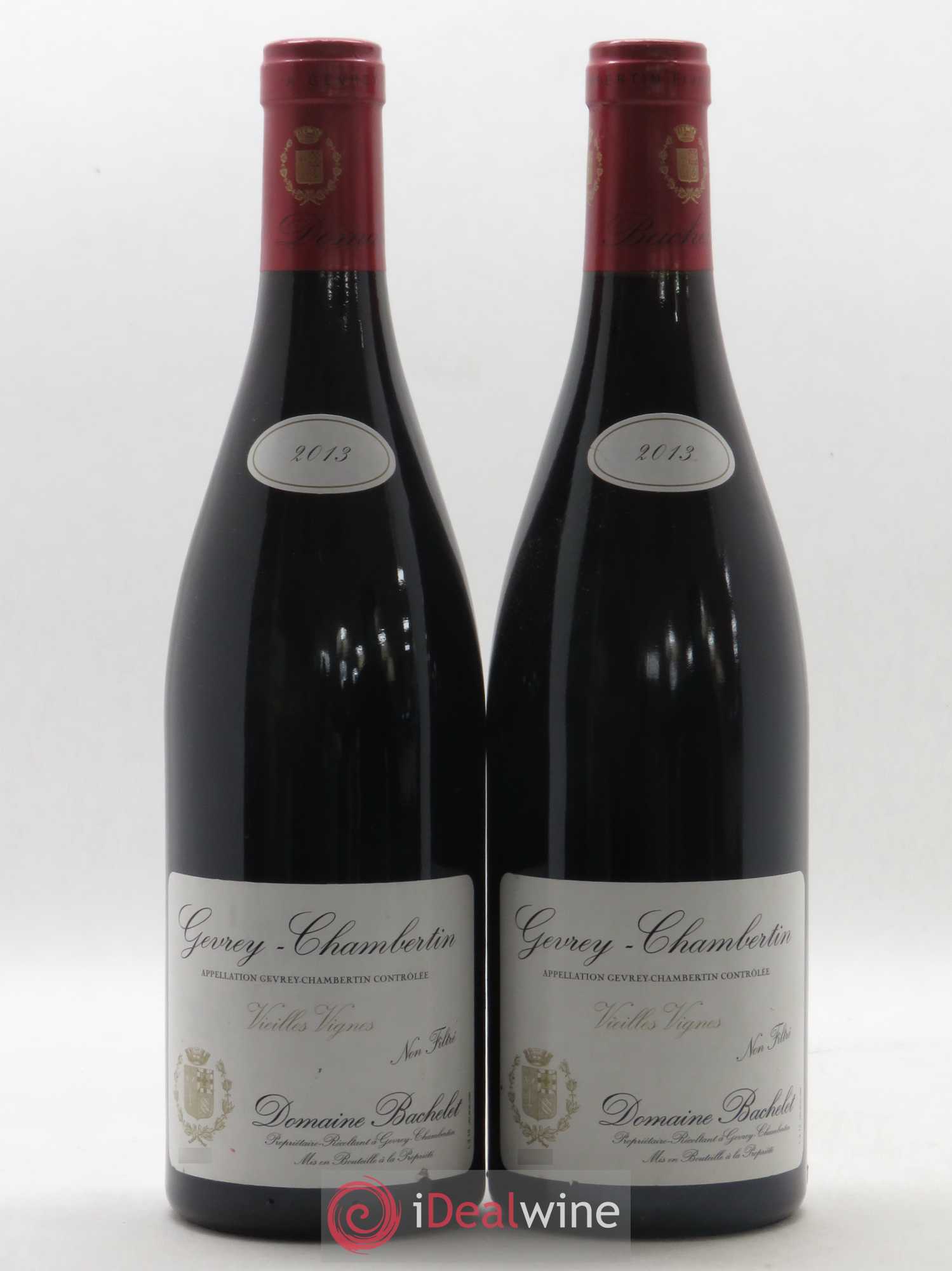 Gevrey-Chambertin Vieilles Vignes Denis Bachelet (Domaine) 2013 - Lot de 2 bouteilles - 0