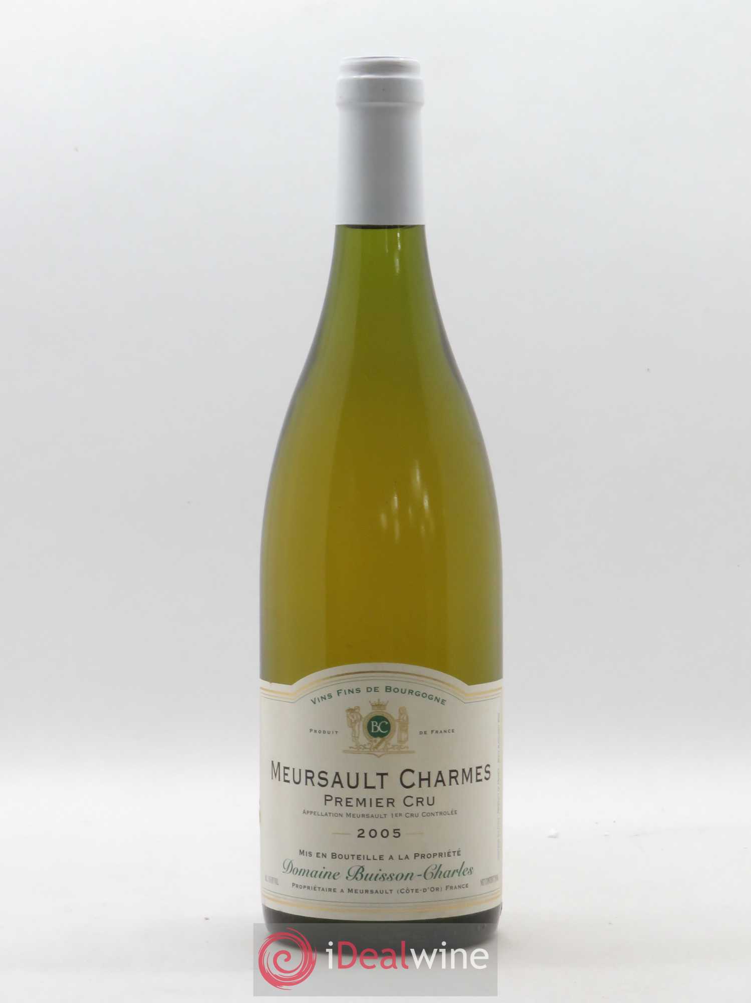 Meursault 1er Cru Charmes Buisson-Charles (Domaine) 2005 - Lot de 1 bouteille - 0