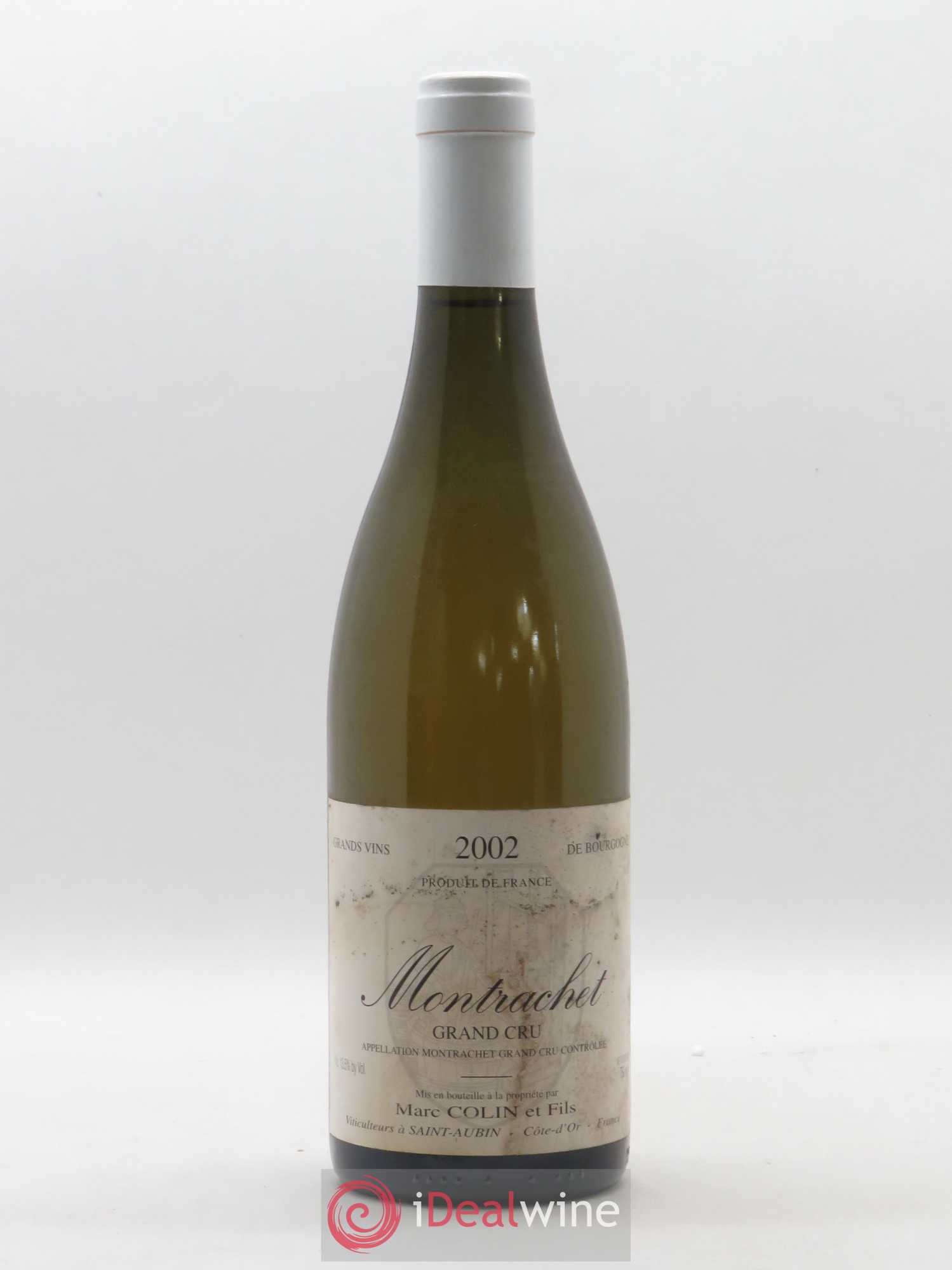 Montrachet Grand Cru Marc Colin & Fils 2002 - Lot de 1 bouteille - 0