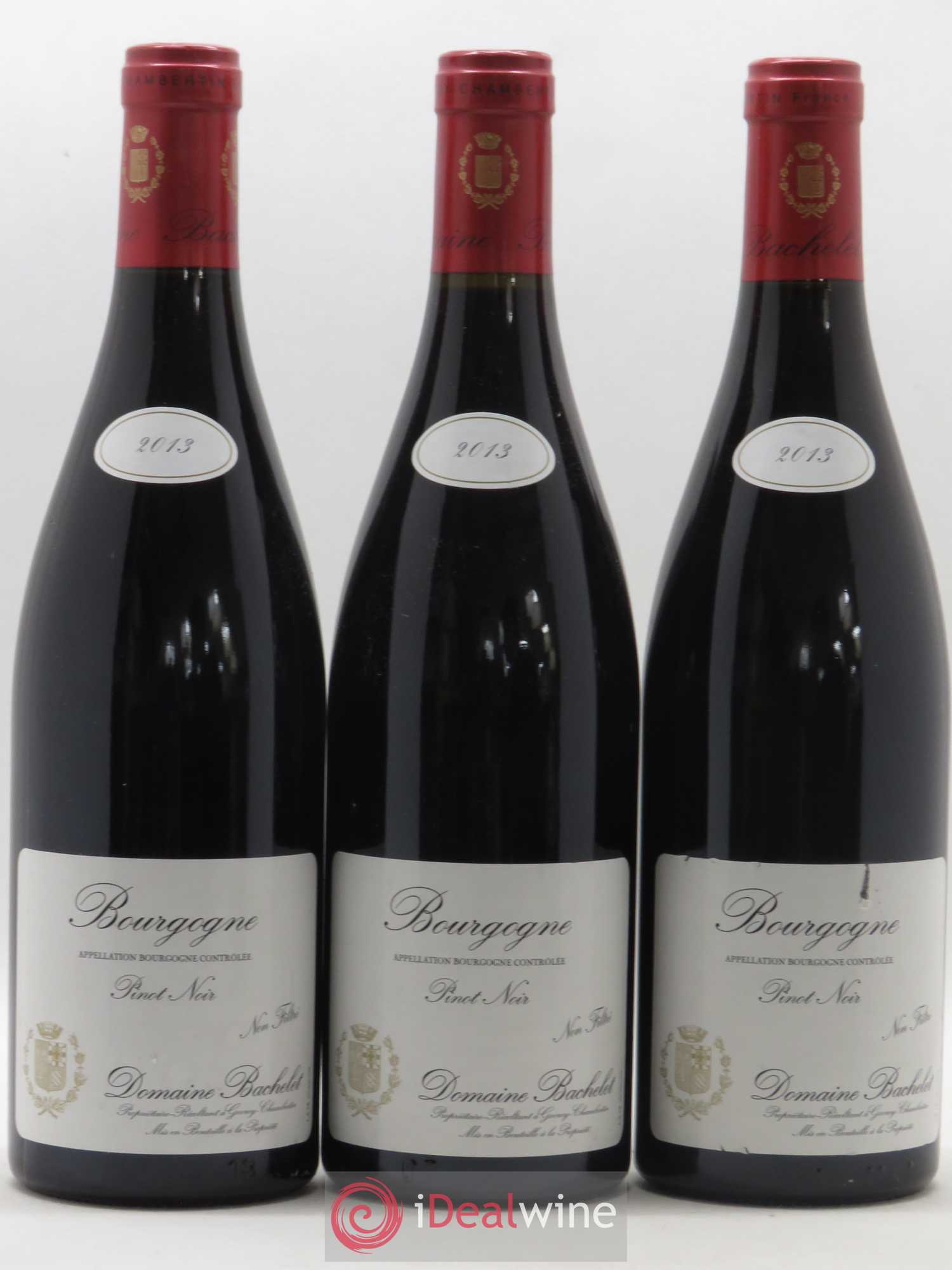 Bourgogne Denis Bachelet (Domaine) 2013 - Lot de 3 bouteilles - 0