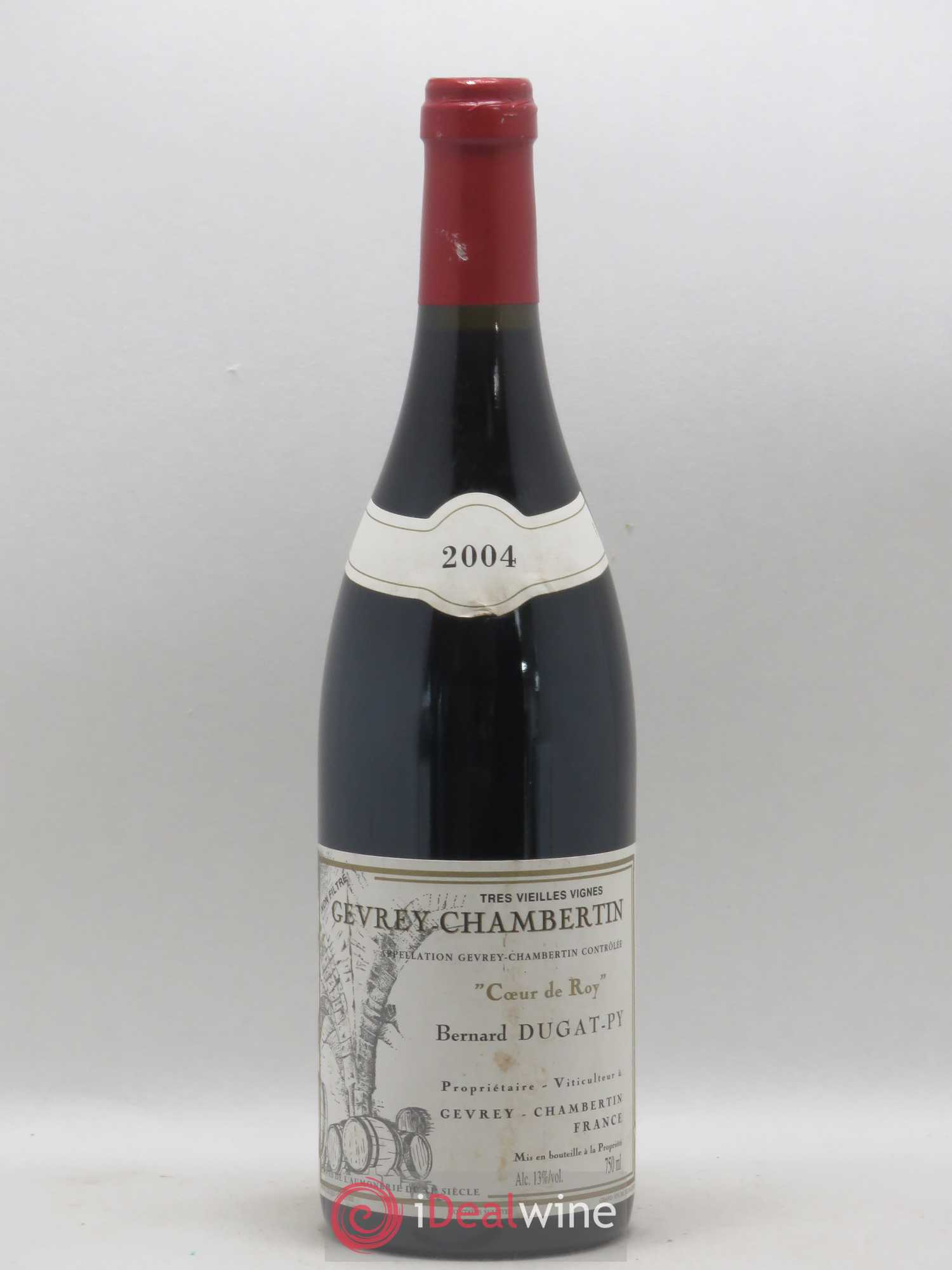 Gevrey-Chambertin Coeur de Roy Très Vieilles Vignes Dugat-Py 2004 - Lot de 1 bouteille - 0