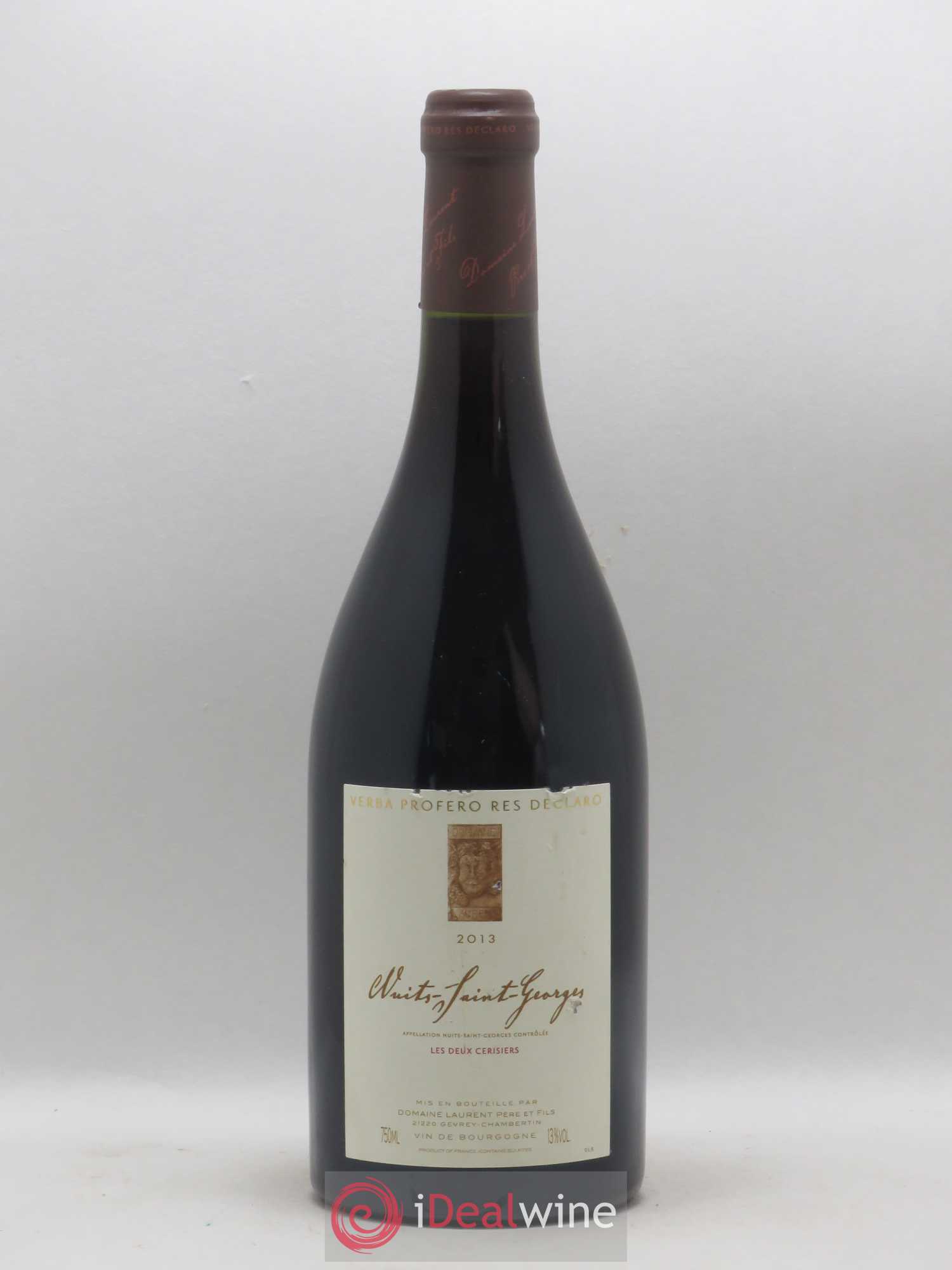 Nuits-Saint-Georges Dominique Laurent Les Deux Cerisiers 2013 - Posten von 1 Flasche - 0