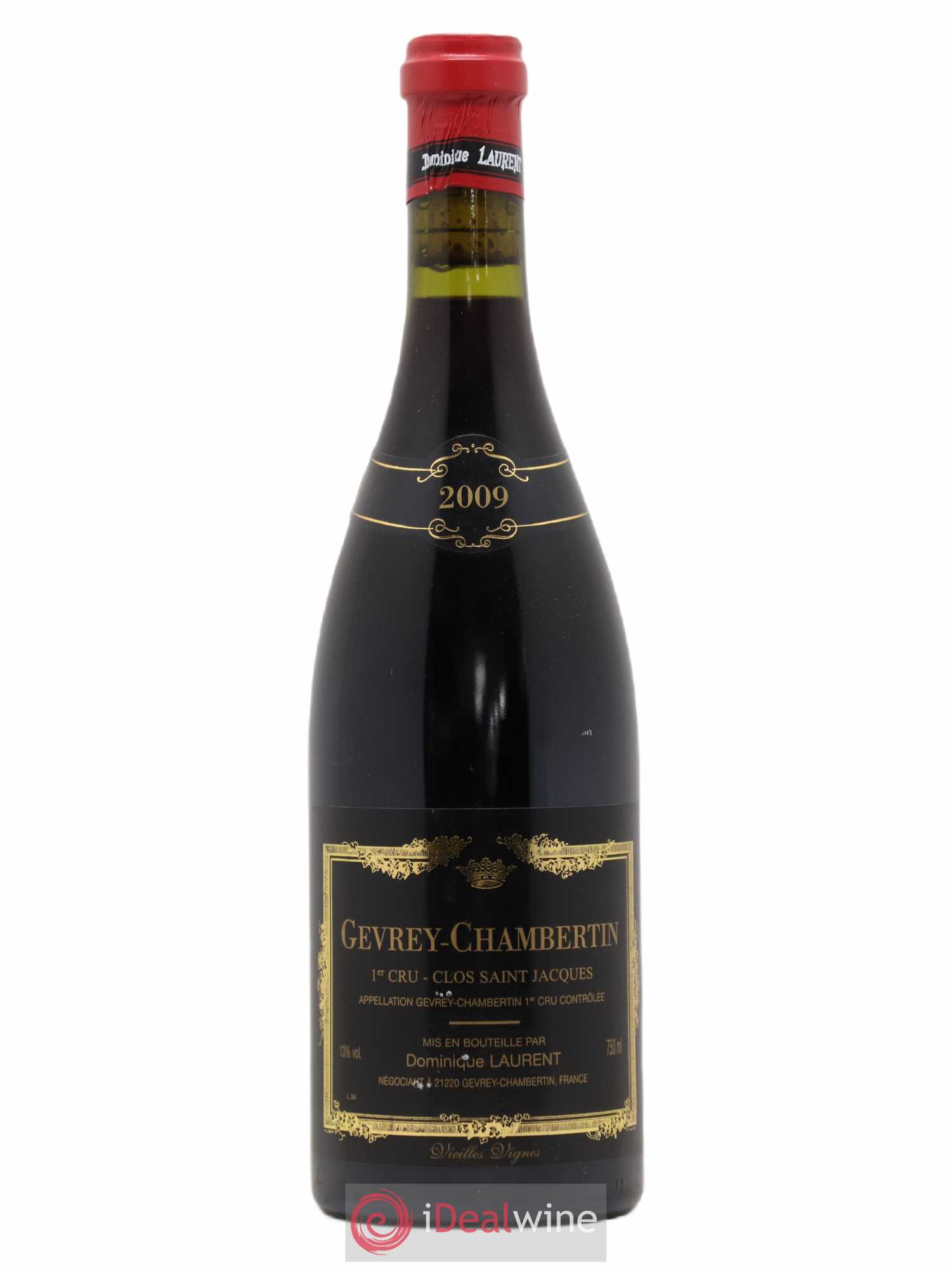 Gevrey-Chambertin 1er Cru Clos Saint Jacques Dominique Laurent 2009 - Lot de 1 bouteille - 0