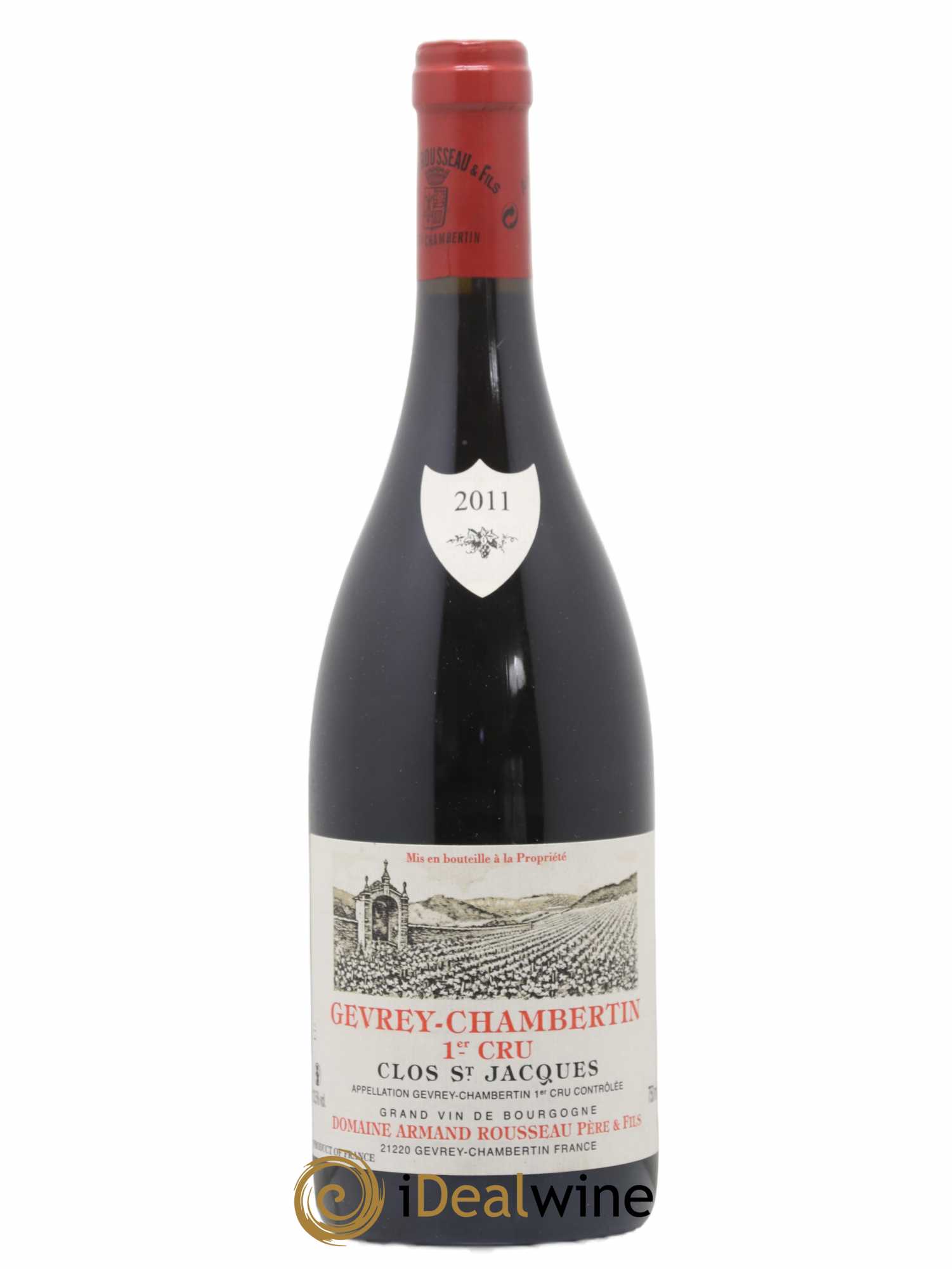 Gevrey-Chambertin 1er Cru Clos Saint-Jacques Armand Rousseau (Domaine) 2011 - Lot de 1 bouteille - 0