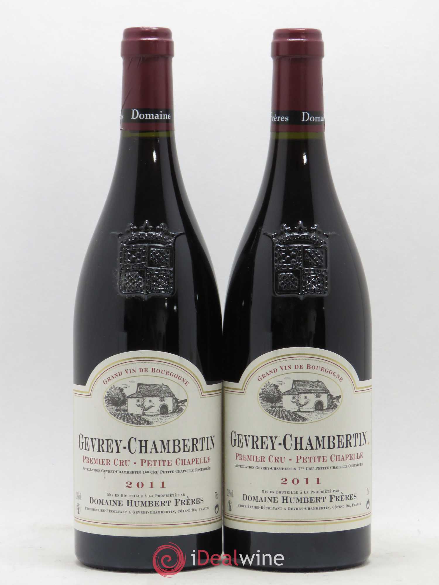 Gevrey-Chambertin 1er Cru Petite Chapelle Domaine Humbert 2011 - Posten von 2 Flaschen - 0