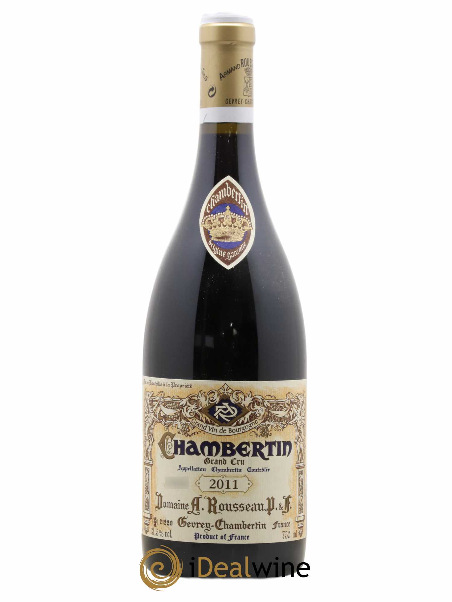 Chambertin Grand Cru Armand Rousseau (Domaine) 2011 - Lot de 1 bouteille - 0