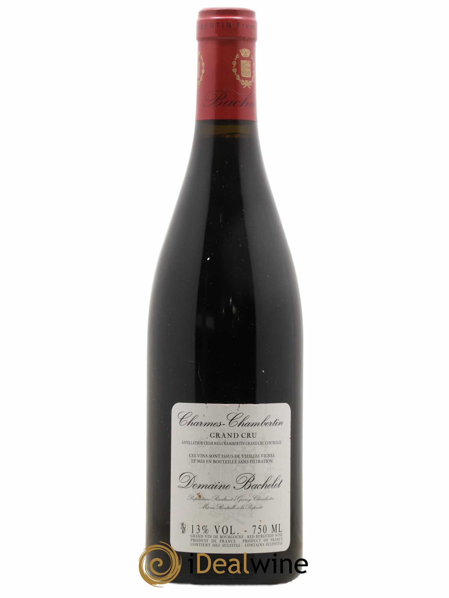 Charmes-Chambertin Grand Cru Vieilles Vignes Denis Bachelet (Domaine) 2011 - Lot de 1 bouteille - 1