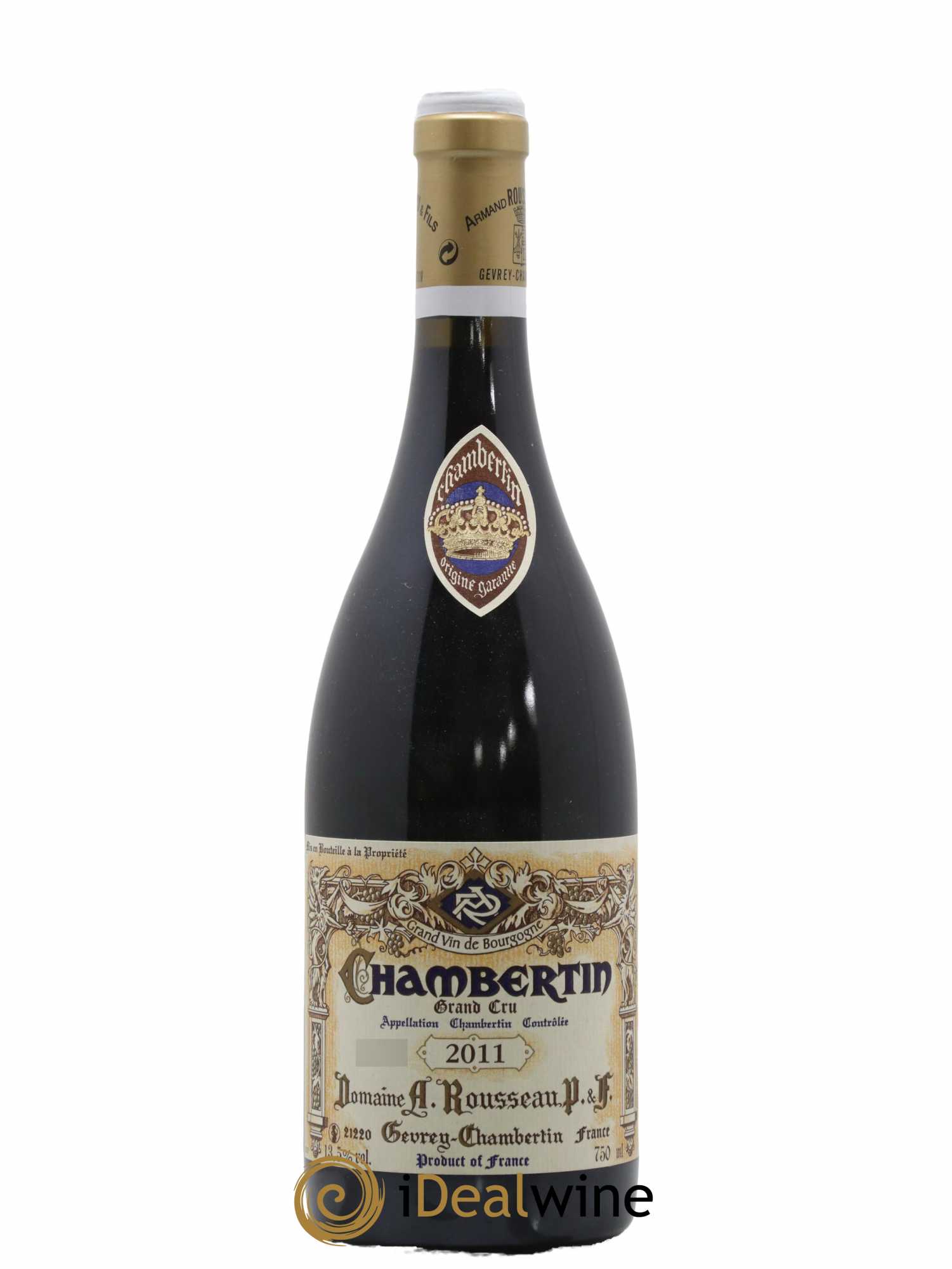 Chambertin Grand Cru Armand Rousseau (Domaine) 2011 - Lot de 1 bouteille - 0