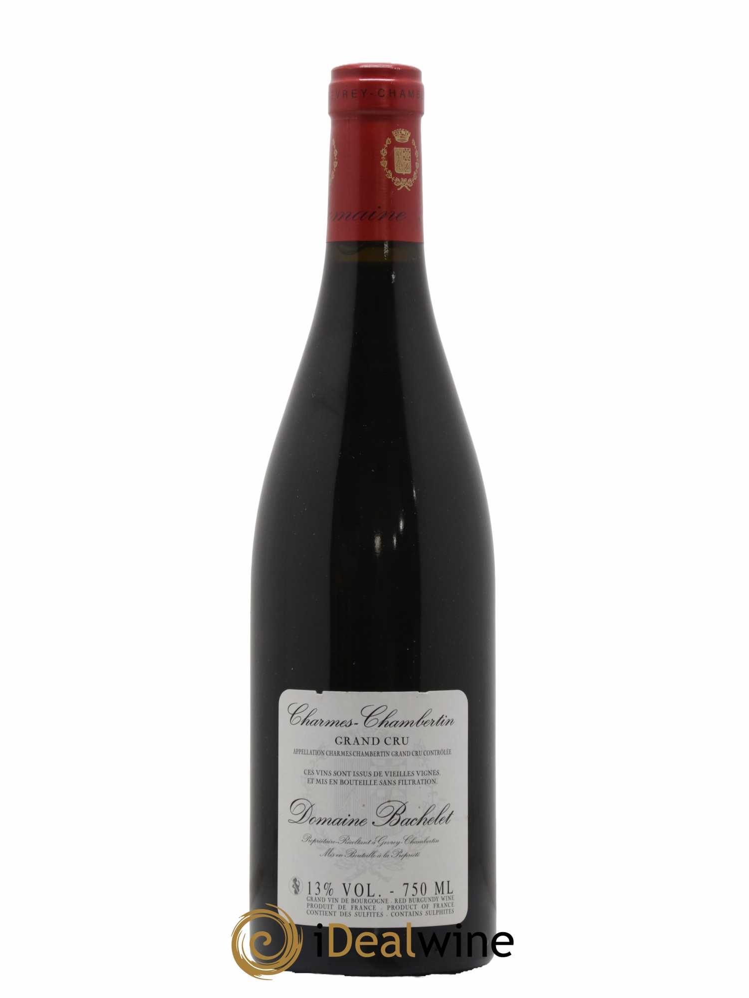 Charmes-Chambertin Grand Cru Vieilles Vignes Denis Bachelet (Domaine) 2011 - Lot de 1 bouteille - 1