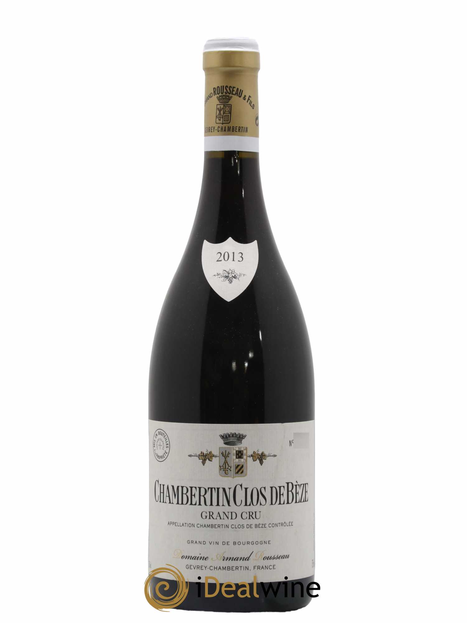 Chambertin Clos de Bèze Grand Cru Armand Rousseau (Domaine) 2013 - Lot de 1 bouteille - 0