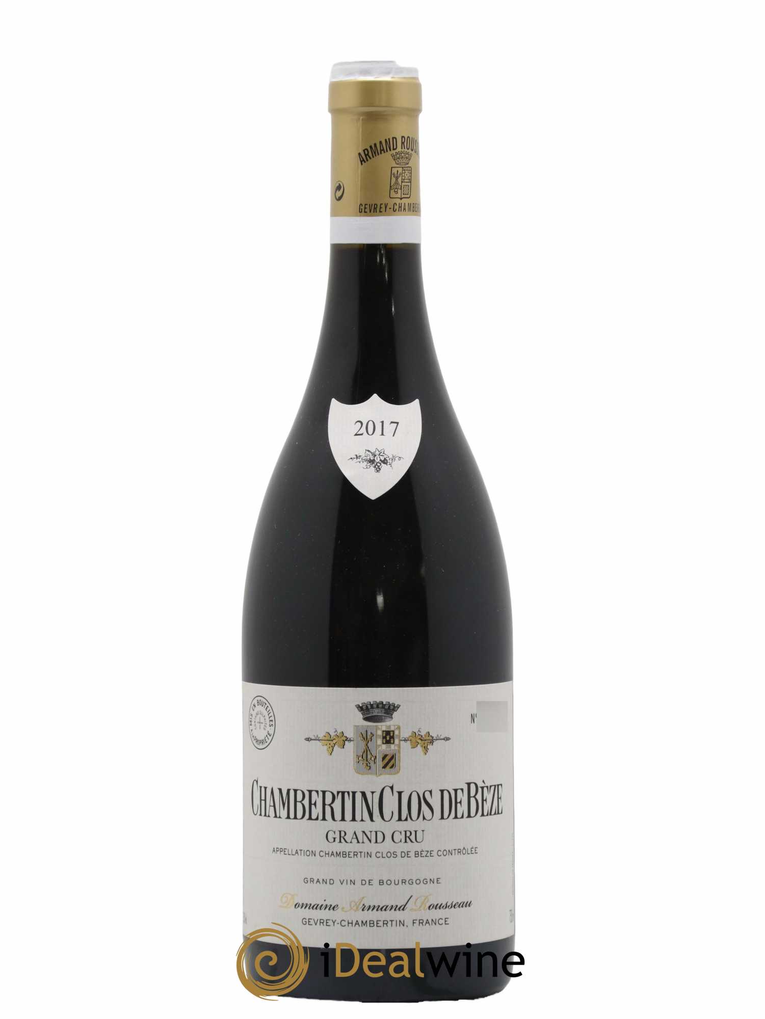 Chambertin Clos de Bèze Grand Cru Armand Rousseau (Domaine) 2017 - Lot de 1 bouteille - 0