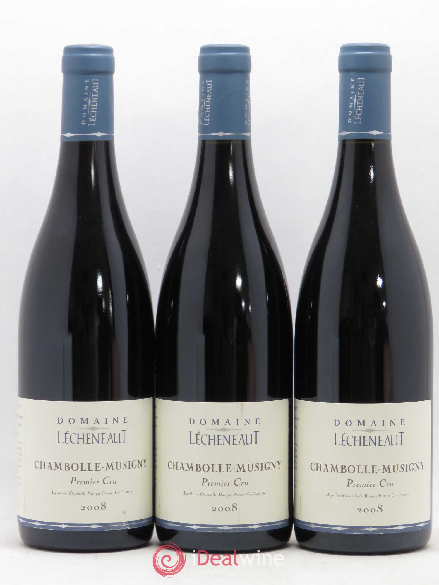 Chambolle-Musigny 1er Cru Lécheneaut (Domaine) 2008 - Posten von 3 Flaschen - 0