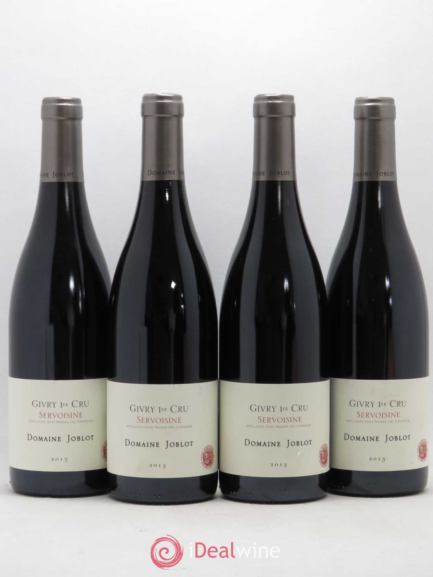 Givry 1er Cru Joblot (Domaine) Servoisine 2013 - Posten von 4 Flaschen - 0