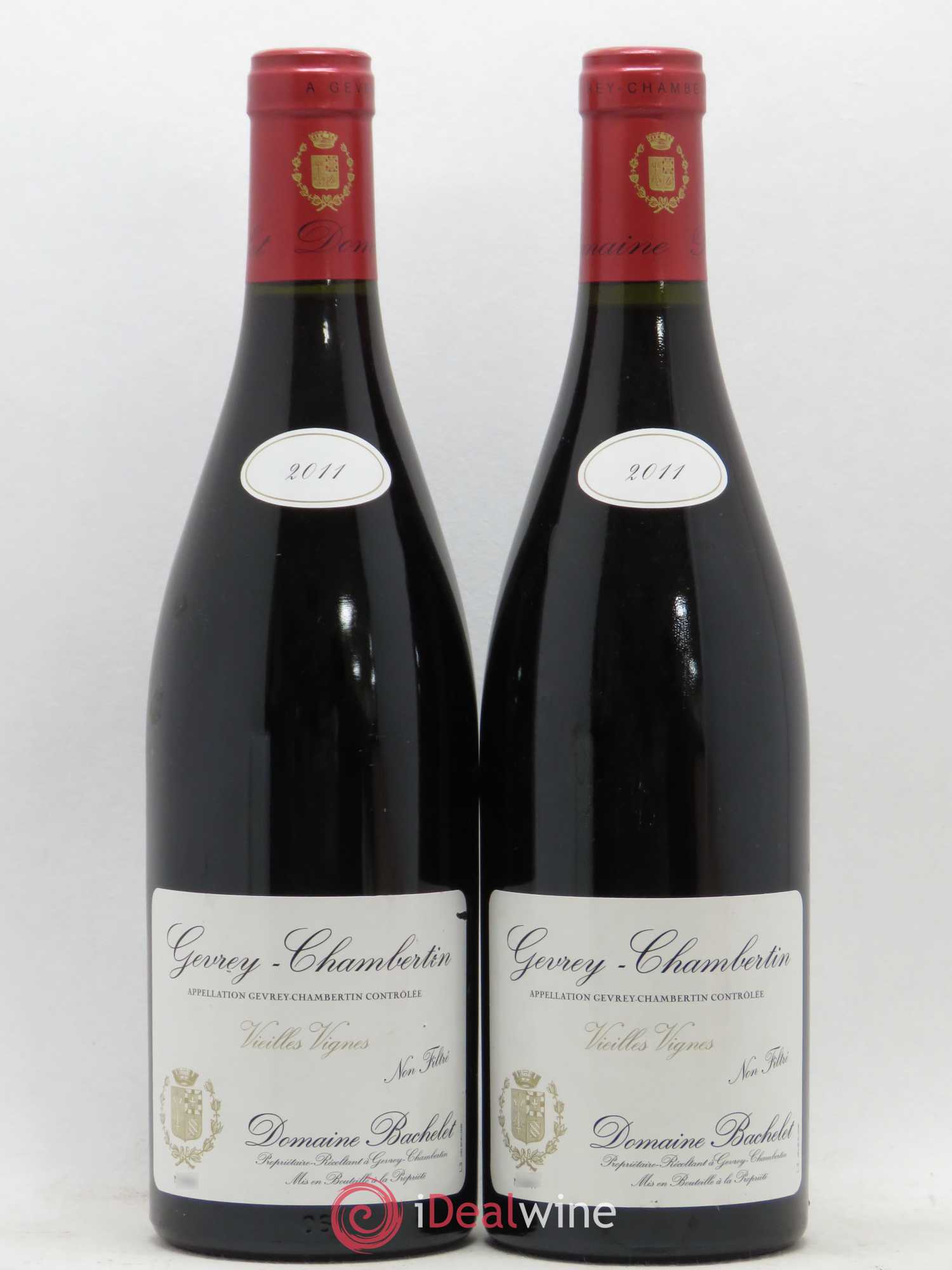 Gevrey-Chambertin Vieilles Vignes Denis Bachelet (Domaine) 2011 - Lot de 2 bouteilles - 0
