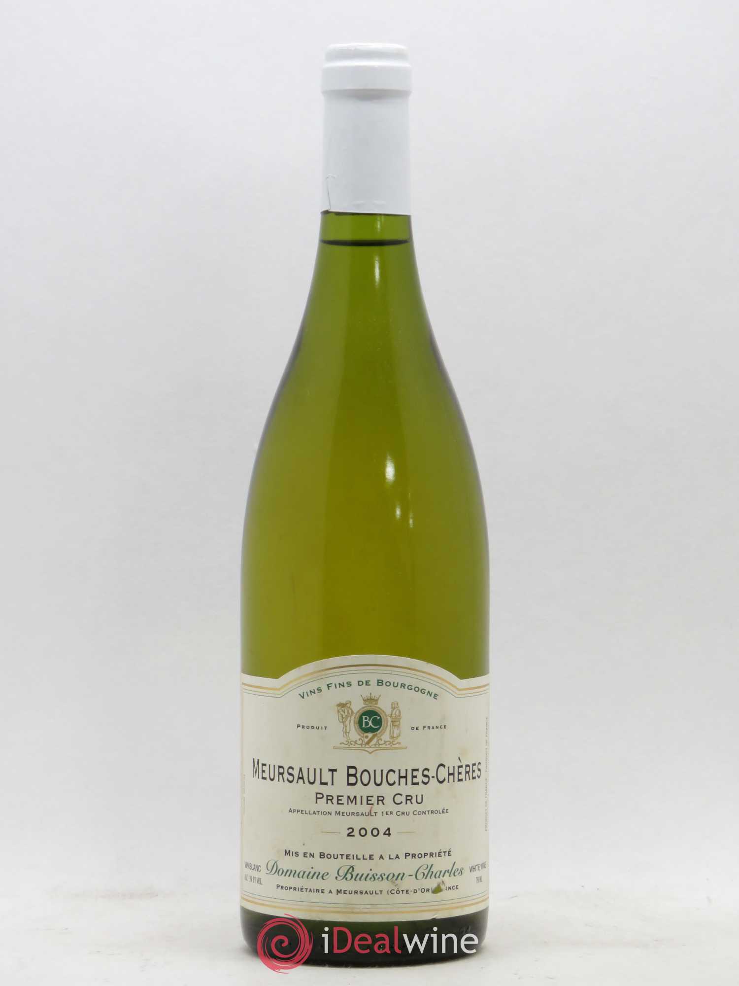 Meursault 1er Cru Boucheres Buisson Charles 2004 - Posten von 1 Flasche - 0