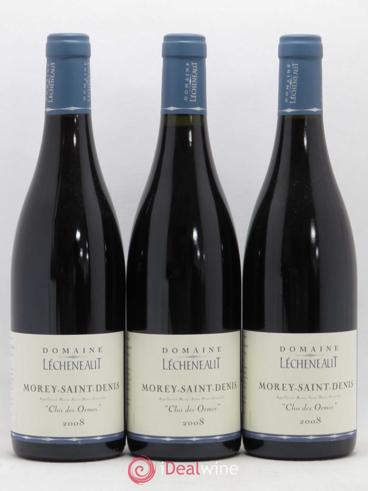 Morey-Saint-Denis Lécheneaut (Domaine) Clos des Ormes 2008 - Lotto di 3 bottiglie - 0