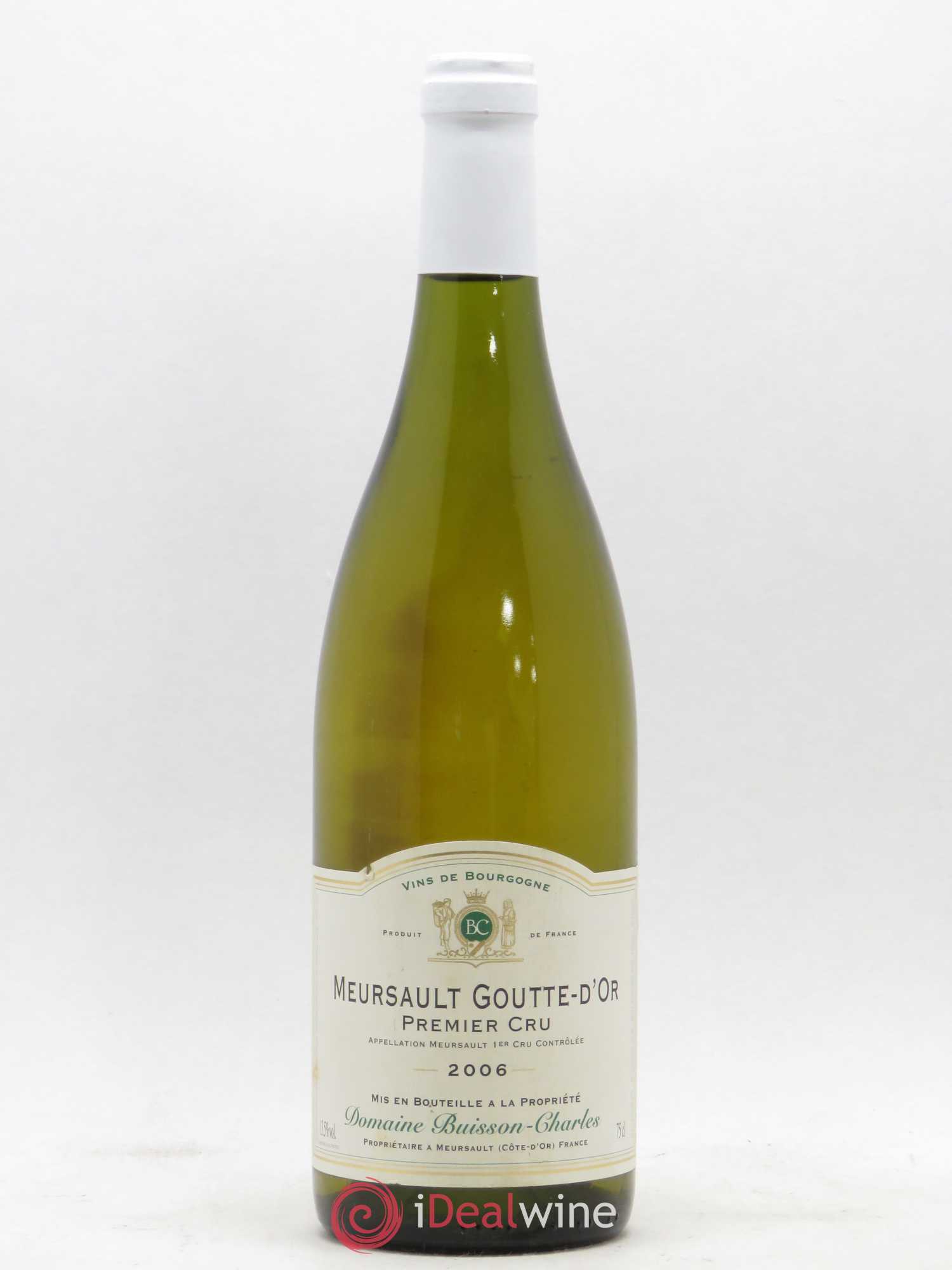 Meursault 1er Cru Goutte d'Or Buisson Charles 2006 - Posten von 1 Flasche - 0