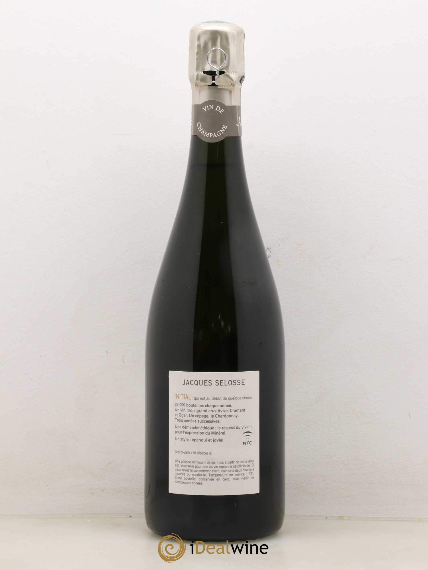 Initial Brut Jacques Selosse - Lot de 1 bouteille - 1