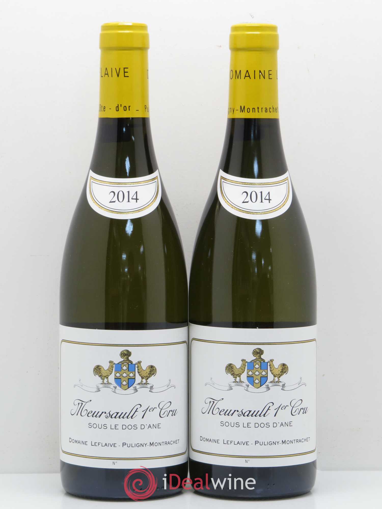 Meursault 1er Cru Sous le Dos d'Ane Leflaive (Domaine) 2014 - Lot de 2 bouteilles - 0