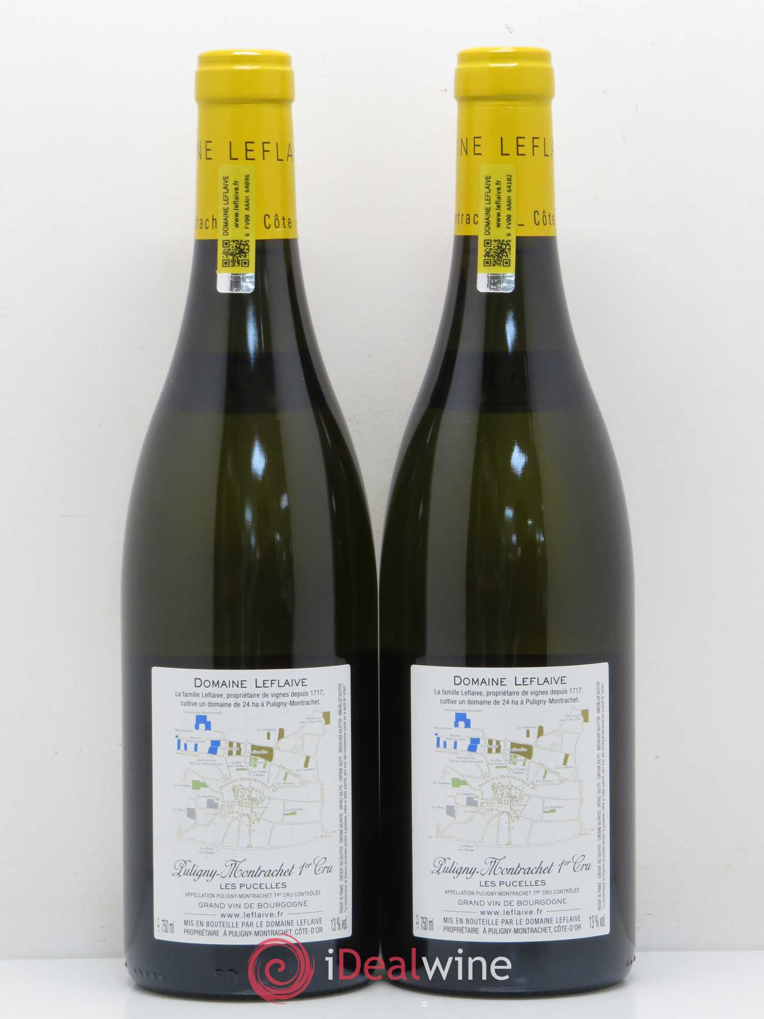 Puligny-Montrachet 1er Cru Les Pucelles Leflaive (Domaine) 2015 - Lot de 2 bouteilles - 1