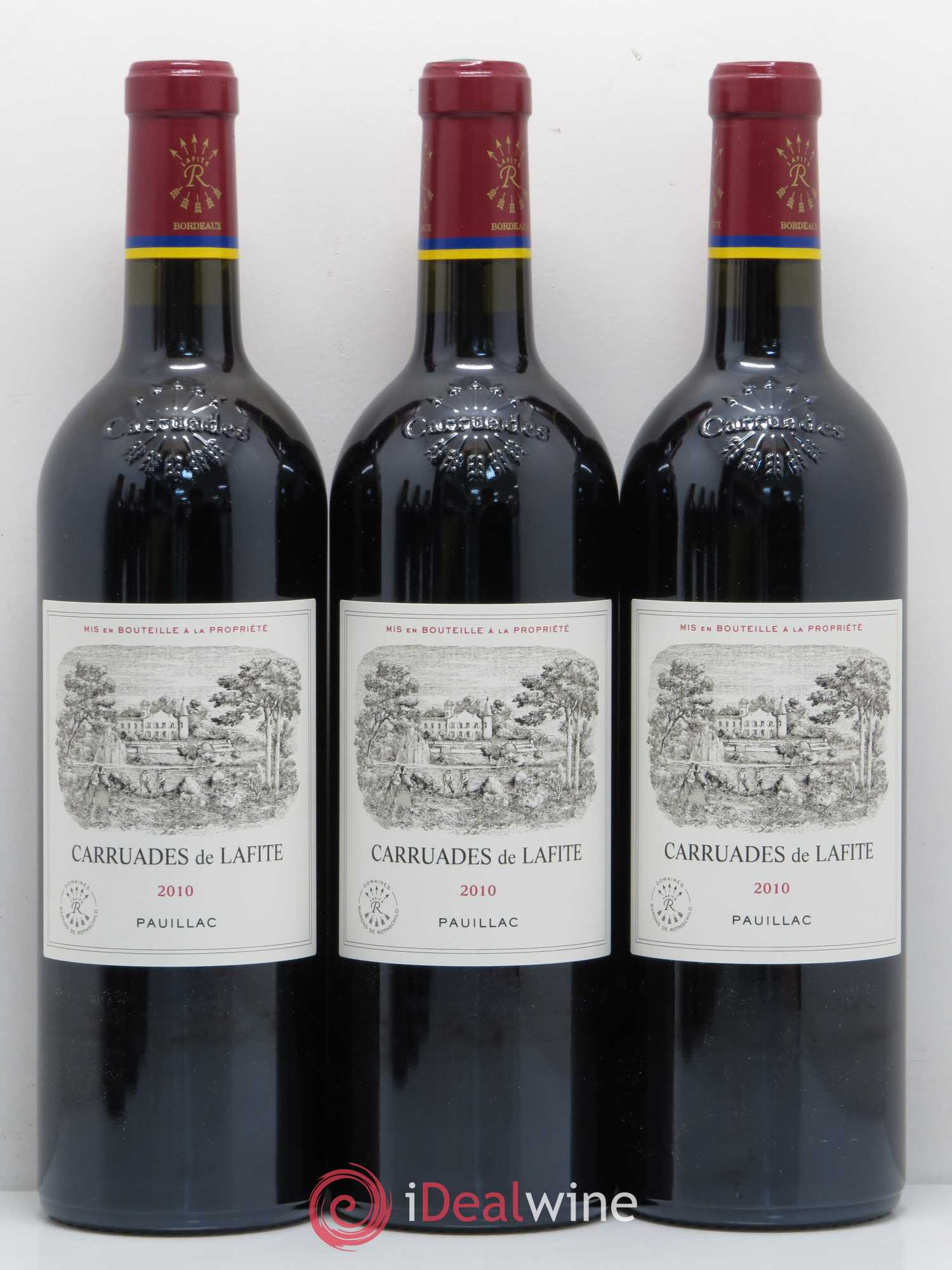 Carruades de Lafite Rothschild Second Vin 2010 - Lot de 12 bouteilles - 1