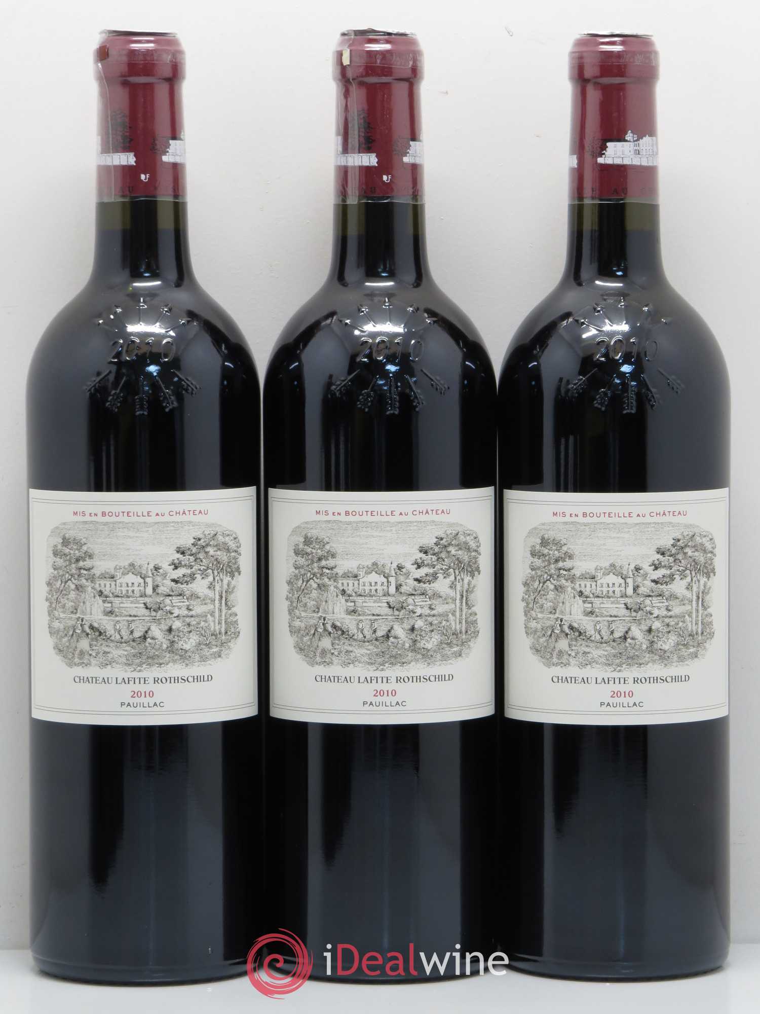 Château Lafite Rothschild 1er Grand Cru Classé 2010 - Lot de 12 bouteilles - 1