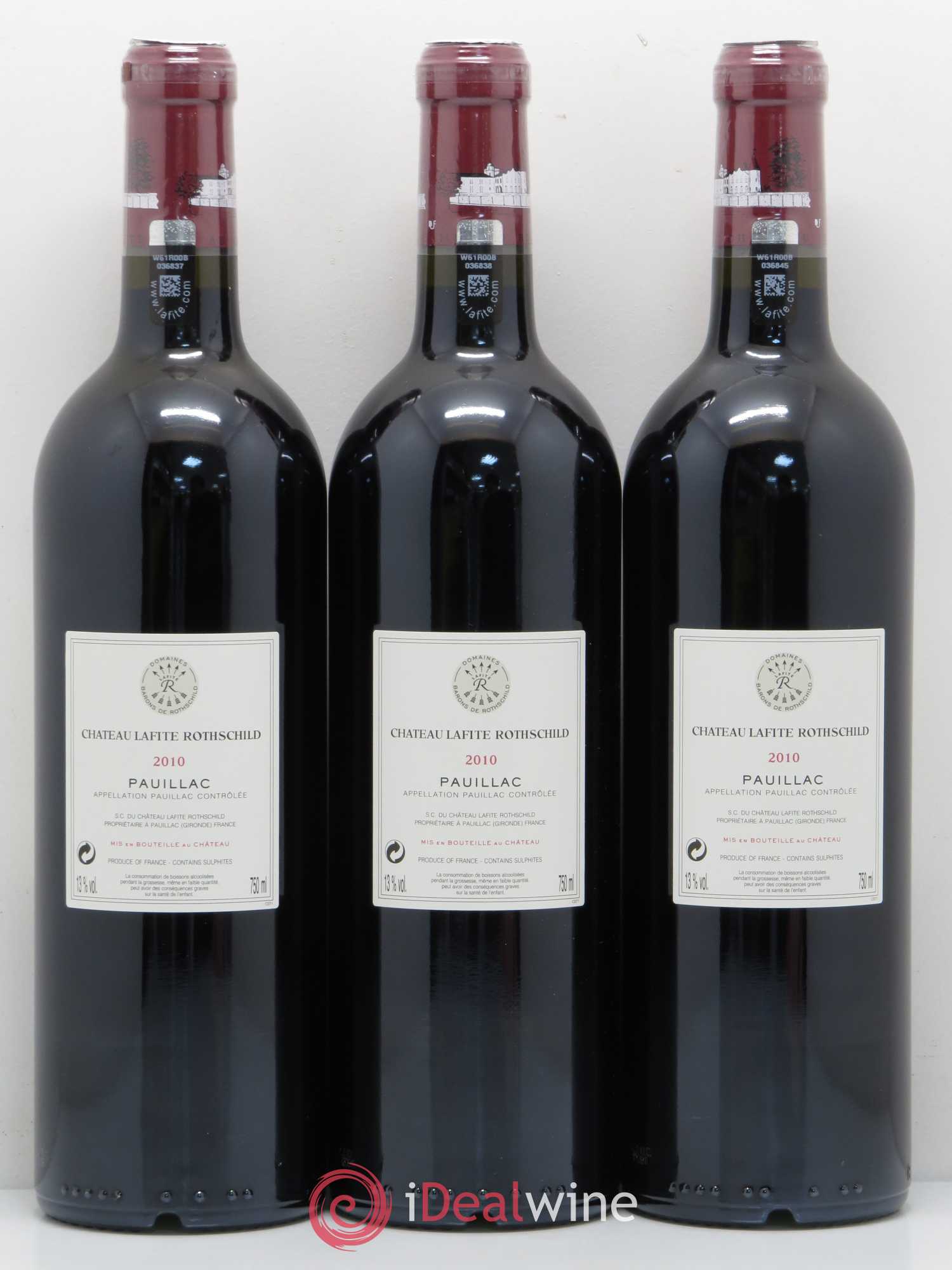 Château Lafite Rothschild 1er Grand Cru Classé 2010 - Lot de 12 bouteilles - 4