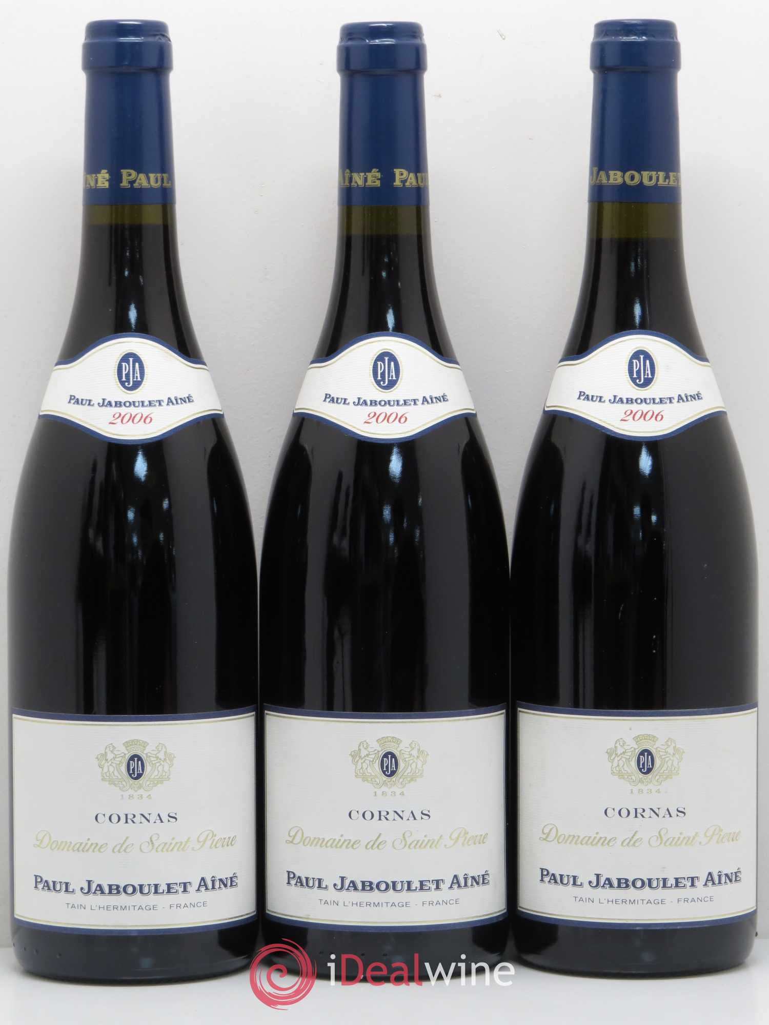 Cornas Domaine de Saint-Pierre Paul Jaboulet Ainé 2006 - Lot de 5 bouteilles - 1