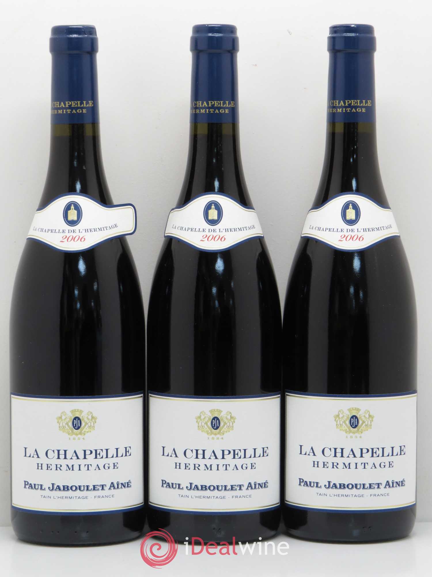Hermitage La Chapelle Paul Jaboulet Ainé 2006 - Lot de 3 bouteilles - 0