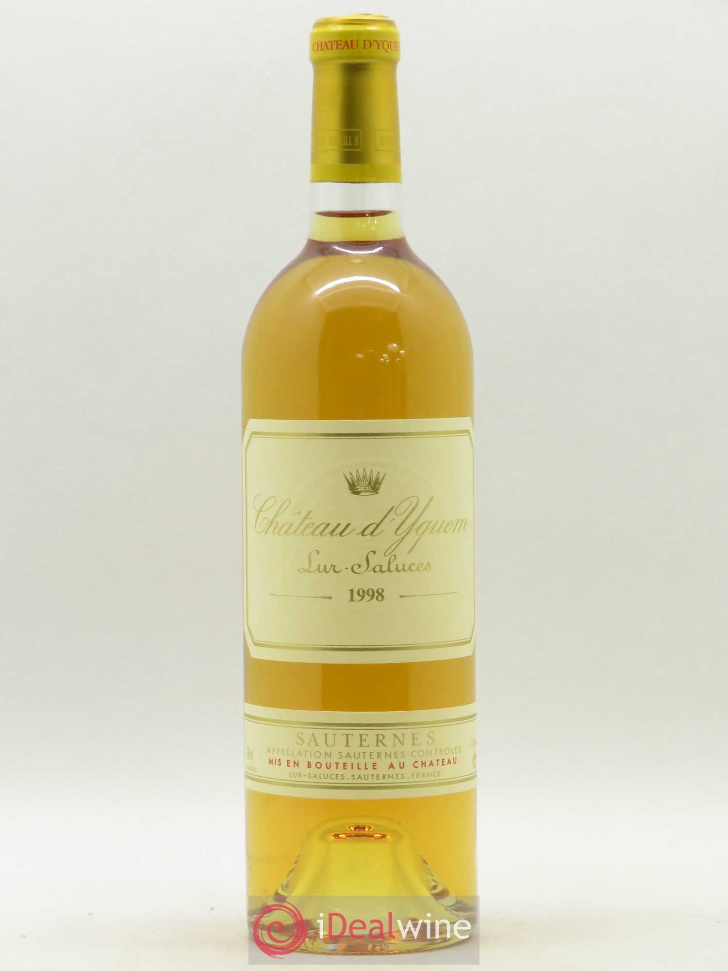Château d' Yquem 1er Cru Classé Supérieur 1998 - Lotto di 1 bottiglia - 0