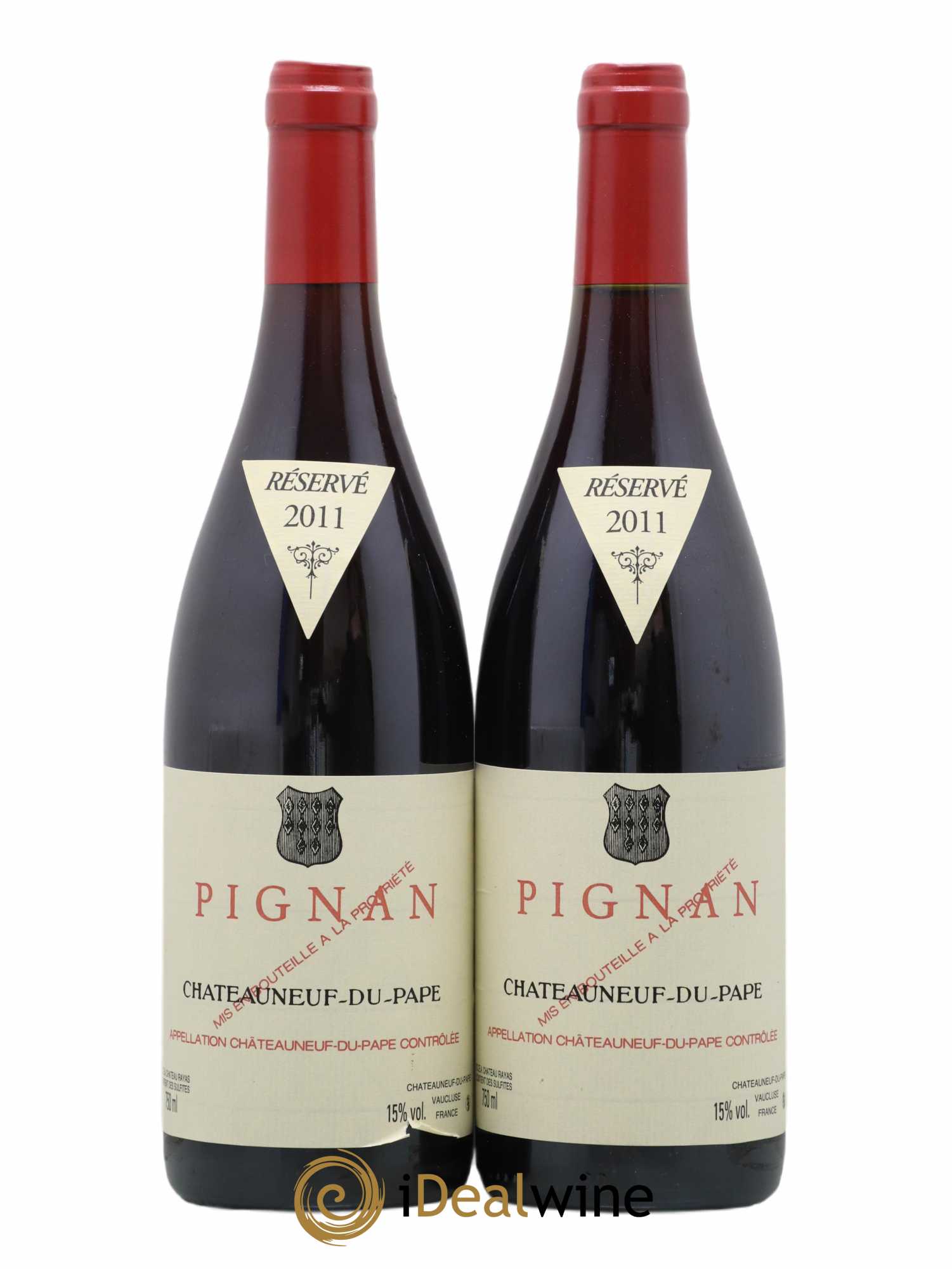 Châteauneuf-du-Pape Pignan Emmanuel Reynaud 2011 - Lot de 2 bouteilles - 0
