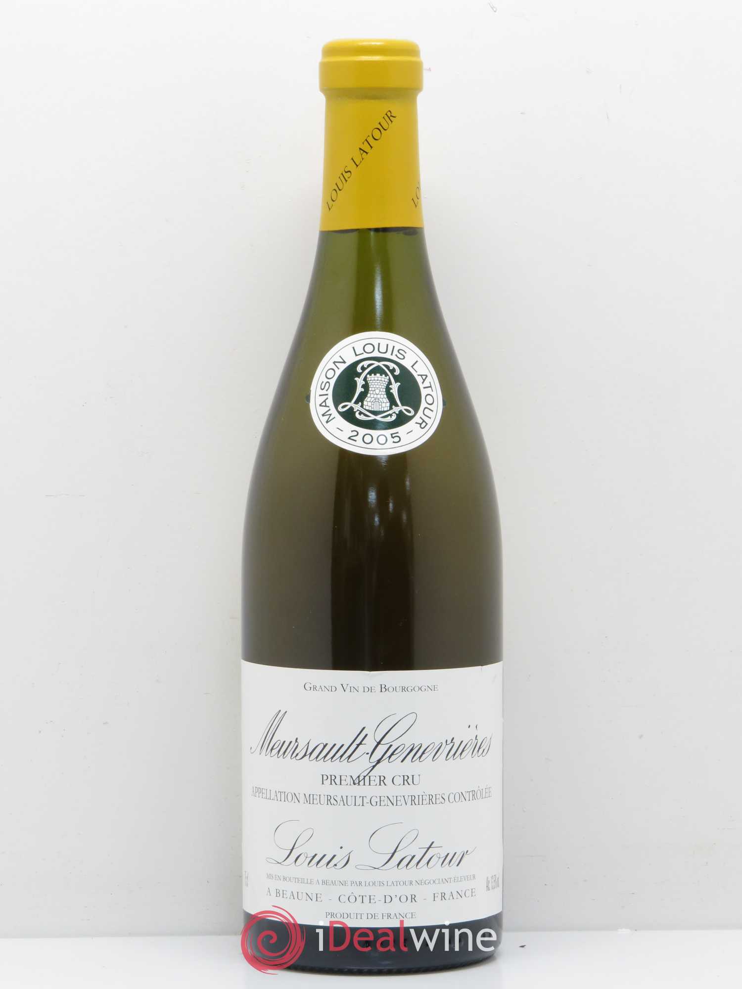 Meursault 1er Cru Genevrières Louis Latour 2005 - Lot de 1 bouteille - 0