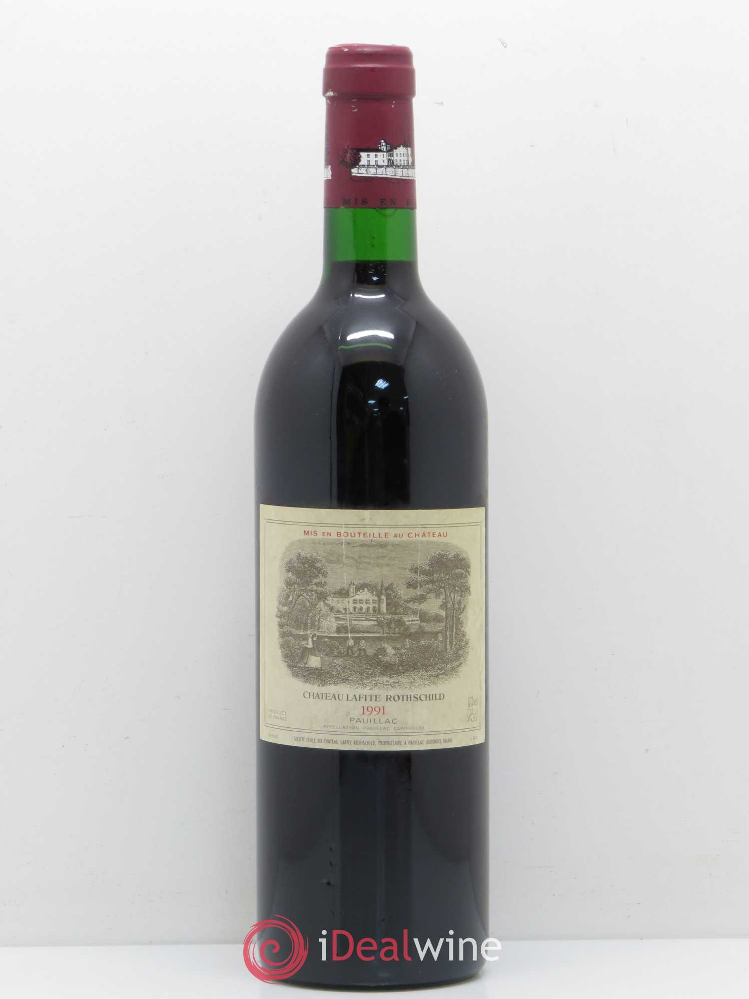 Château Lafite Rothschild 1er Grand Cru Classé 1991 - Lot de 1 bouteille - 0