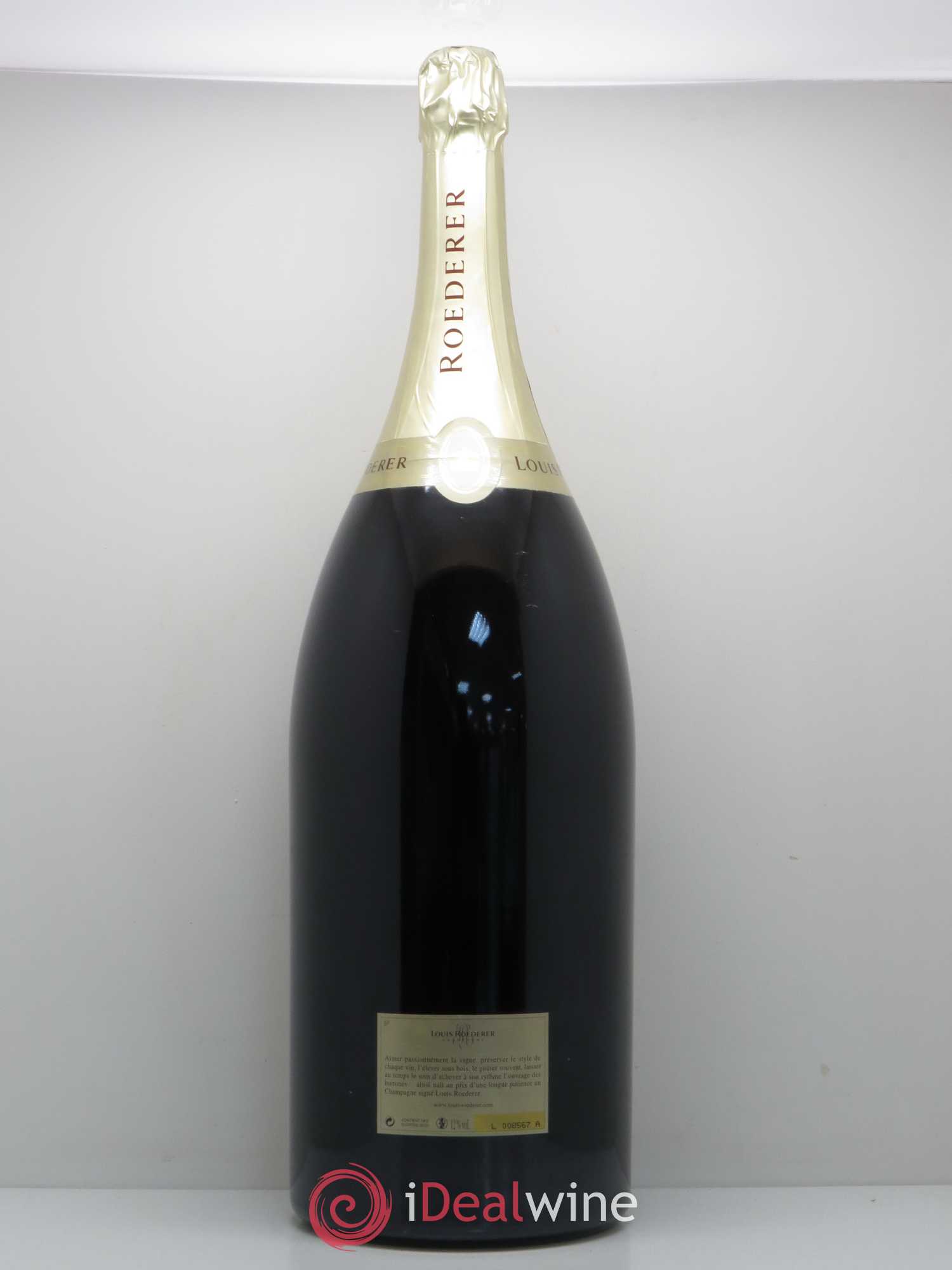 Millésimé Brut Louis Roederer - Lot de 1 mathusalem - 1