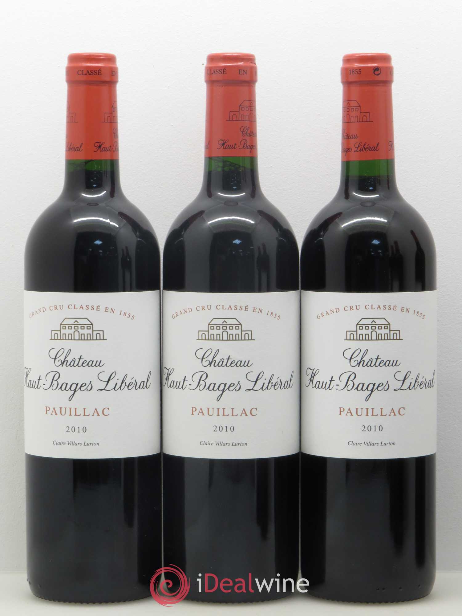 Château Haut Bages Libéral 5ème Grand Cru Classé 2010 - Lot de 6 bouteilles - 2