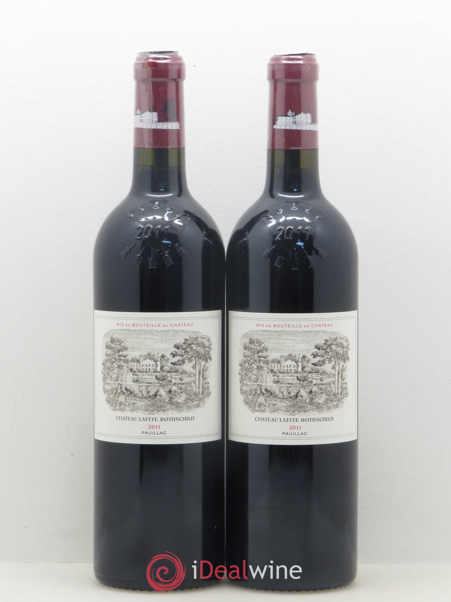 Château Lafite Rothschild 1er Grand Cru Classé 2011 - Lot de 2 bouteilles - 0