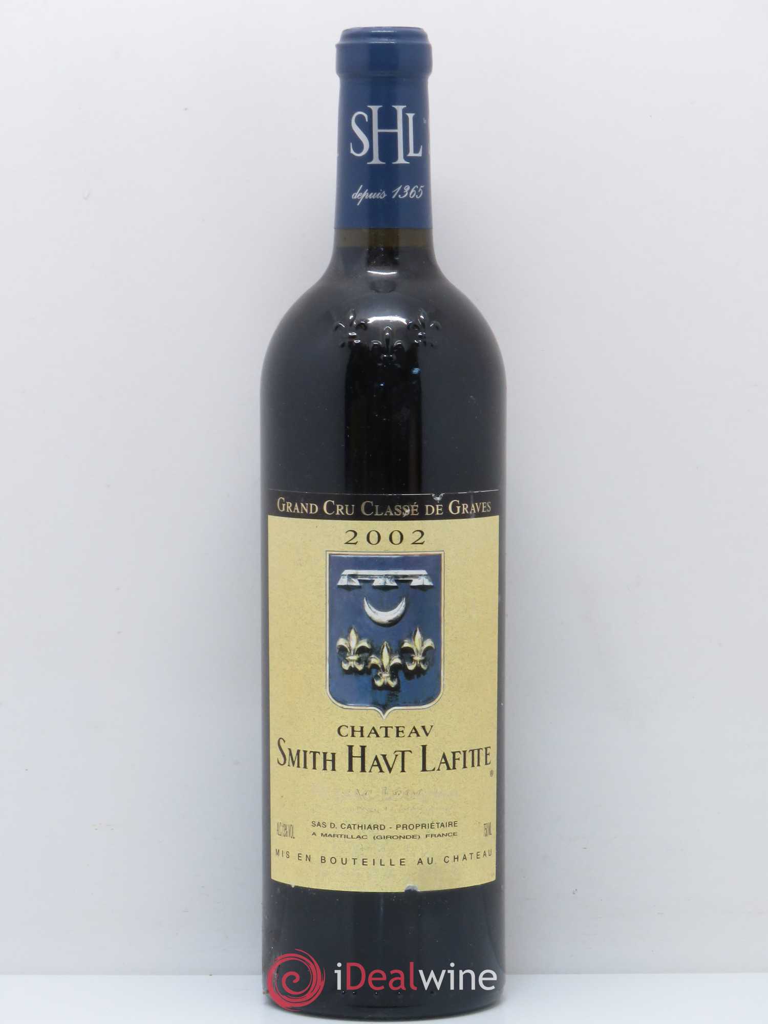 Château Smith Haut Lafitte Cru Classé de Graves 2002 - Lot de 1 bouteille - 0