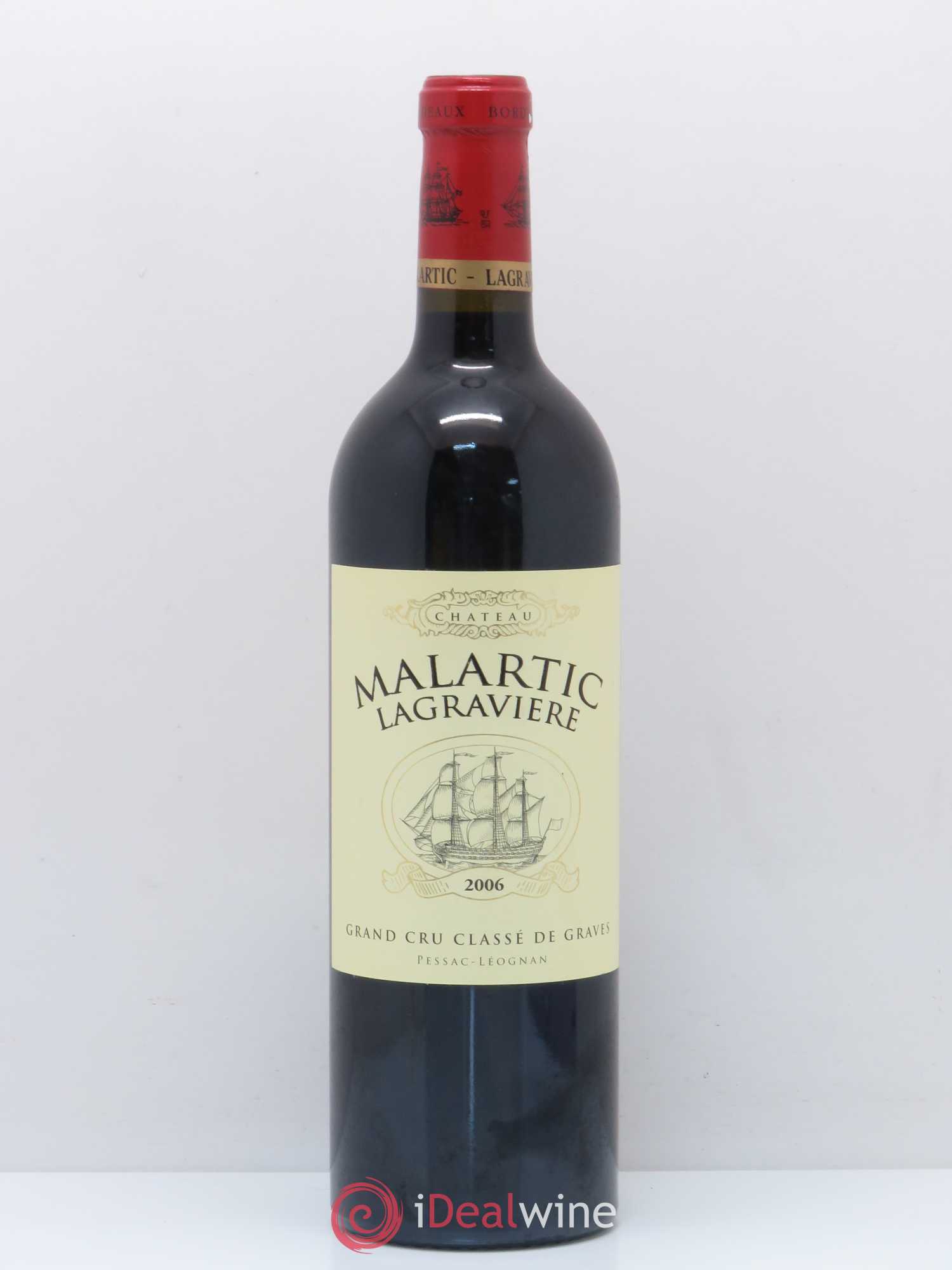 Château Malartic-Lagravière Cru Classé de Graves 2006 - Lot de 1 bouteille - 0