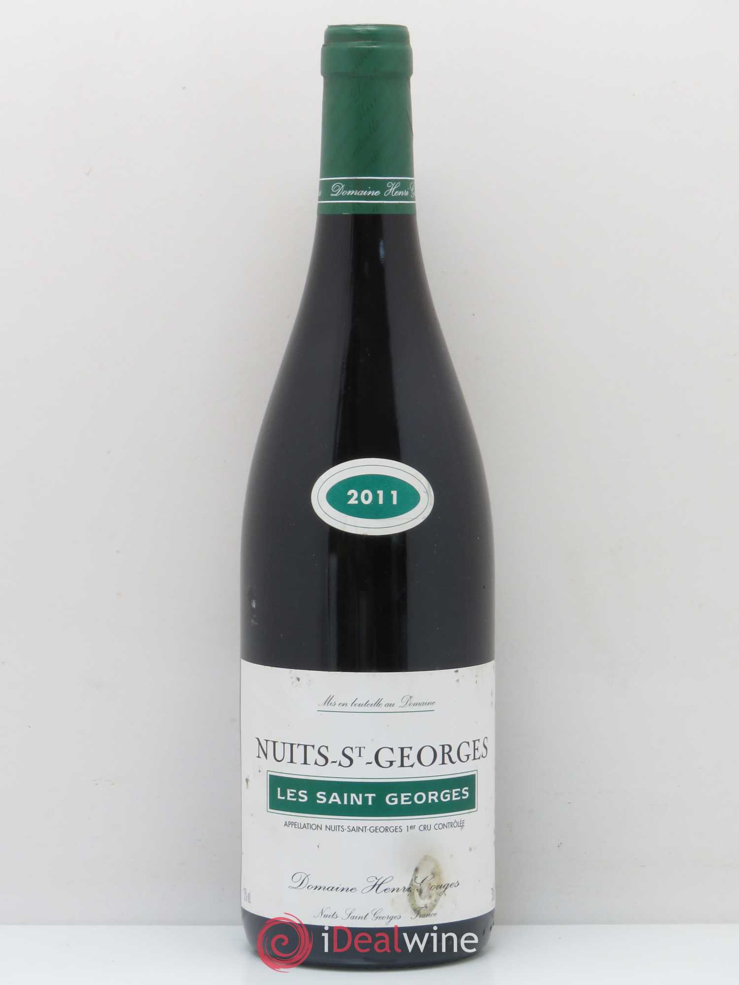 Nuits-Saint-Georges 1er Cru Les Saints Georges Henri Gouges 2011 - Lot de 1 bouteille - 0