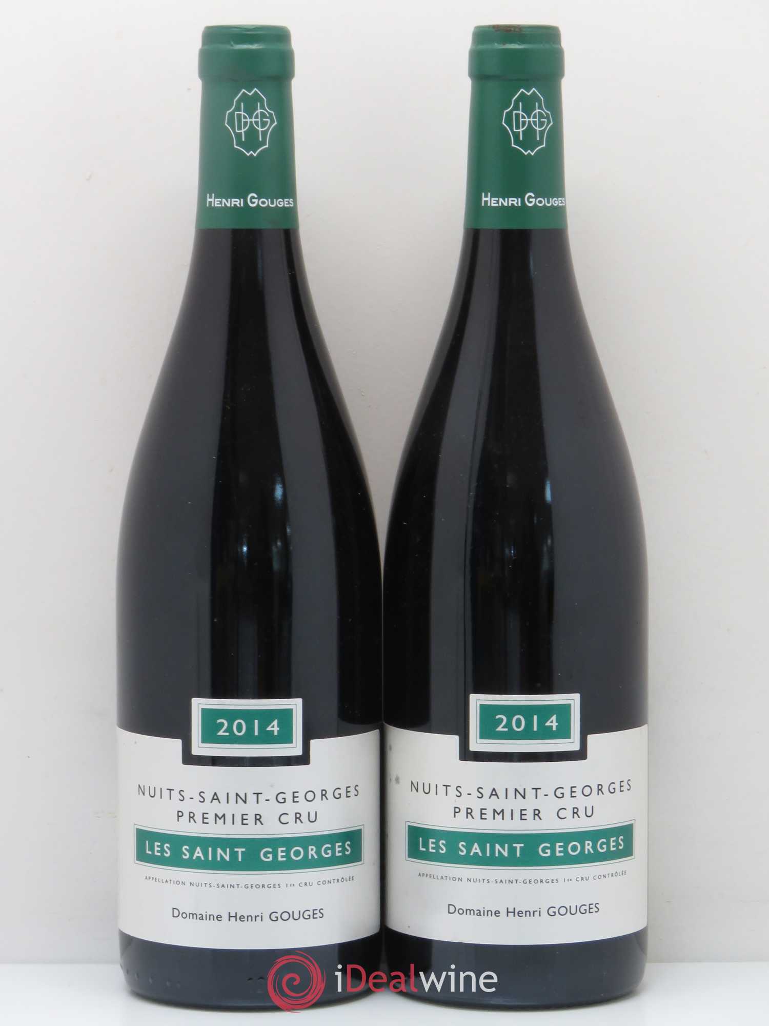 Nuits-Saint-Georges 1er Cru Les Saints Georges Henri Gouges 2014 - Lot de 2 bouteilles - 0