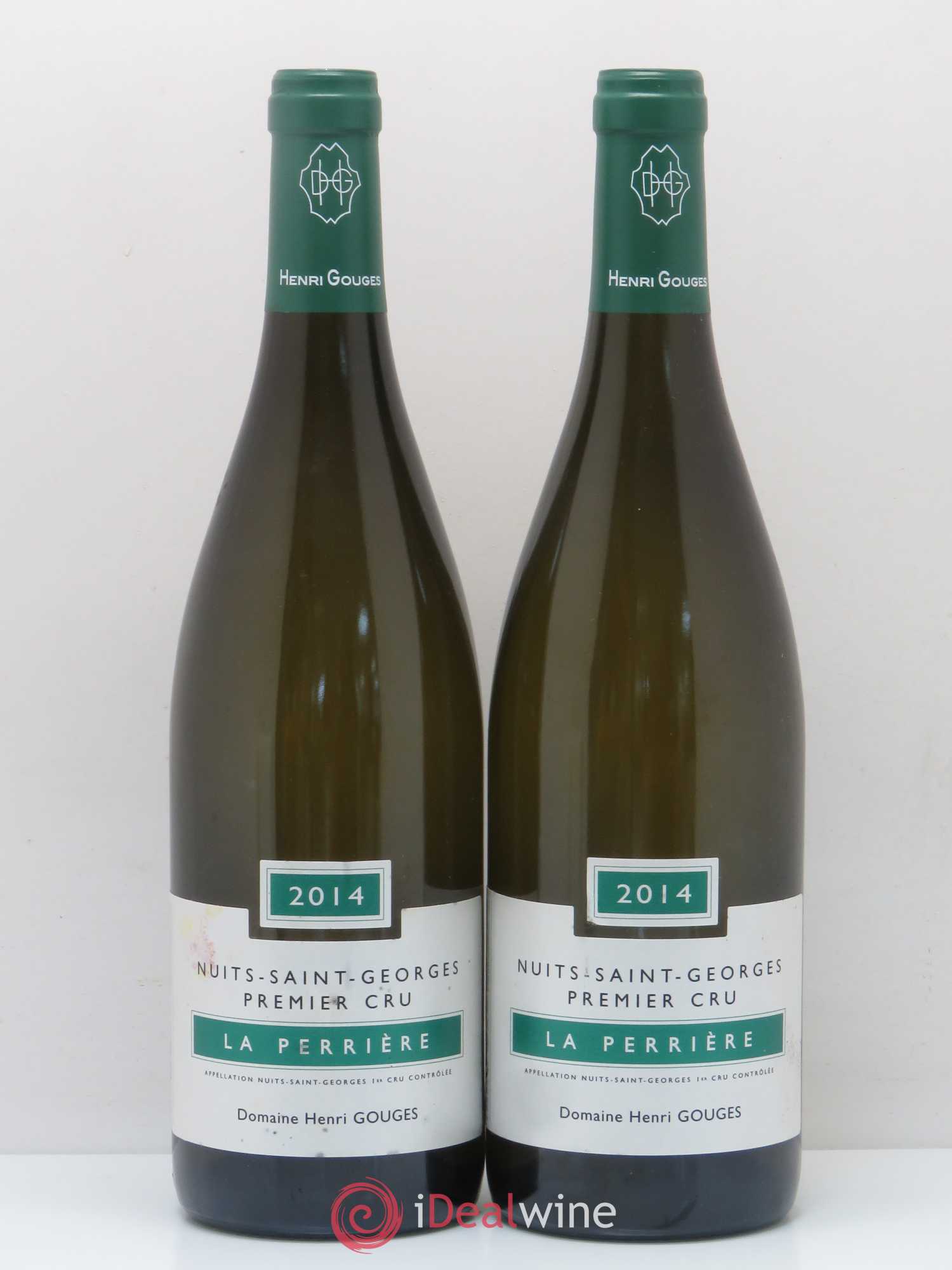 Nuits-Saint-Georges 1er Cru La Perrière Henri Gouges 2014 - Posten von 2 Flaschen - 0