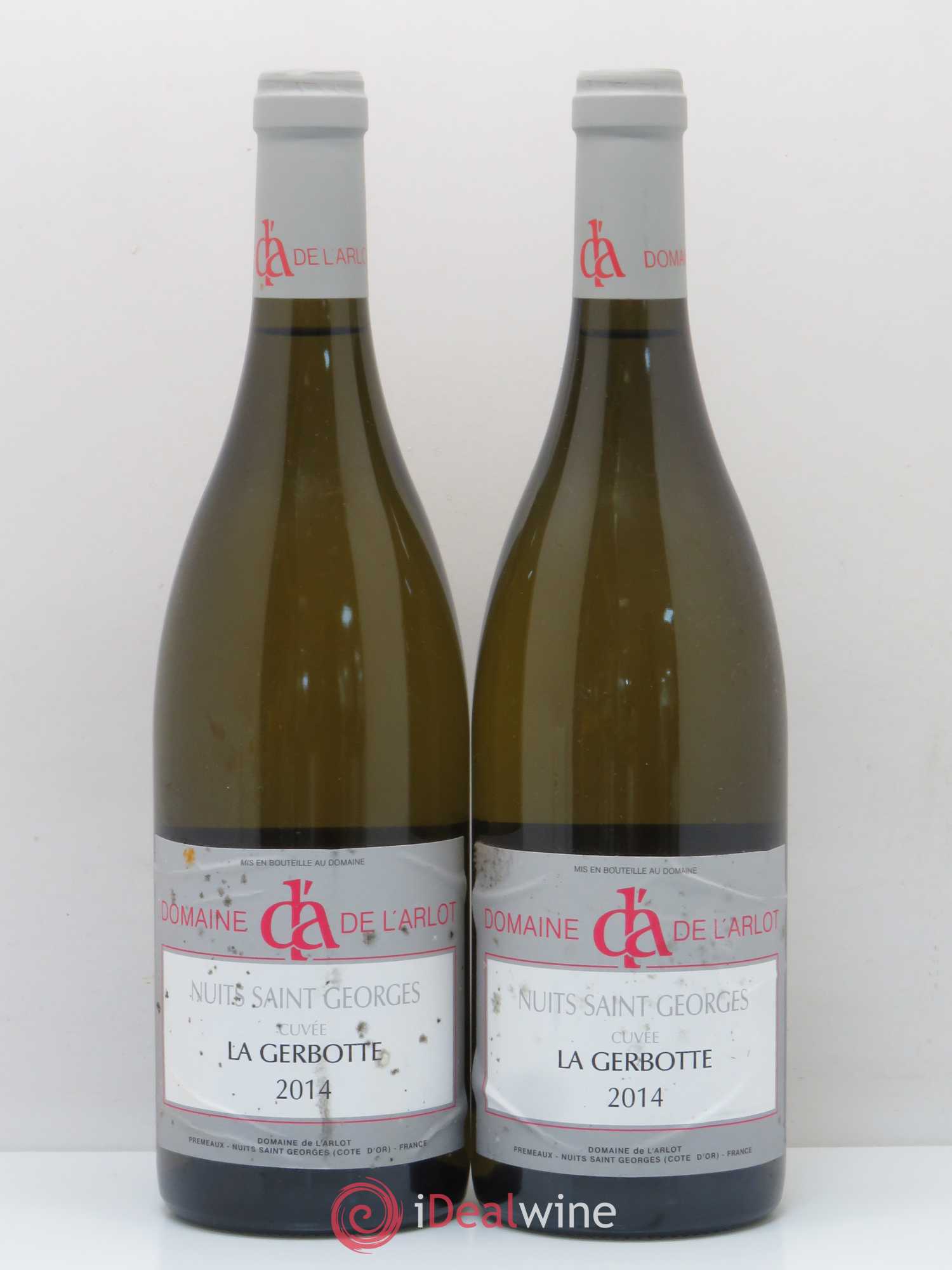 Nuits-Saint-Georges La Gerbotte Domaine de l'Arlot 2014 - Lot de 2 bouteilles - 0