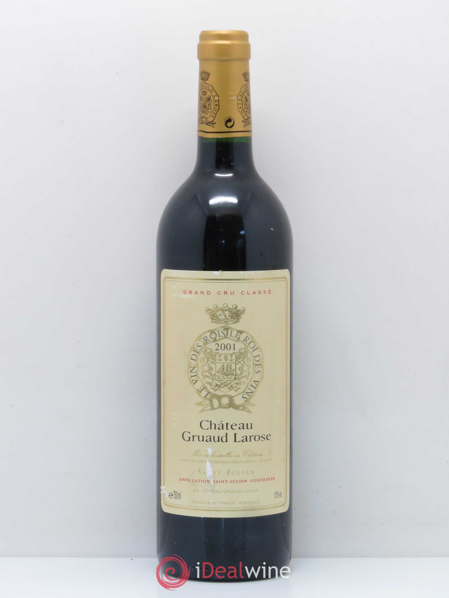 Château Gruaud Larose 2ème Grand Cru Classé 2001 - Lot de 1 bouteille - 0