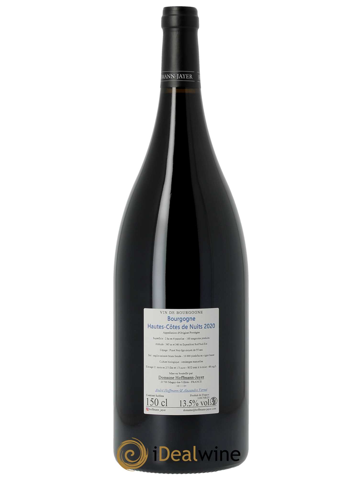 Hautes-Côtes de Nuits Hoffmann-Jayer (anciennement Jayer-Gilles) 2020 - Lot of 1 magnum - 1