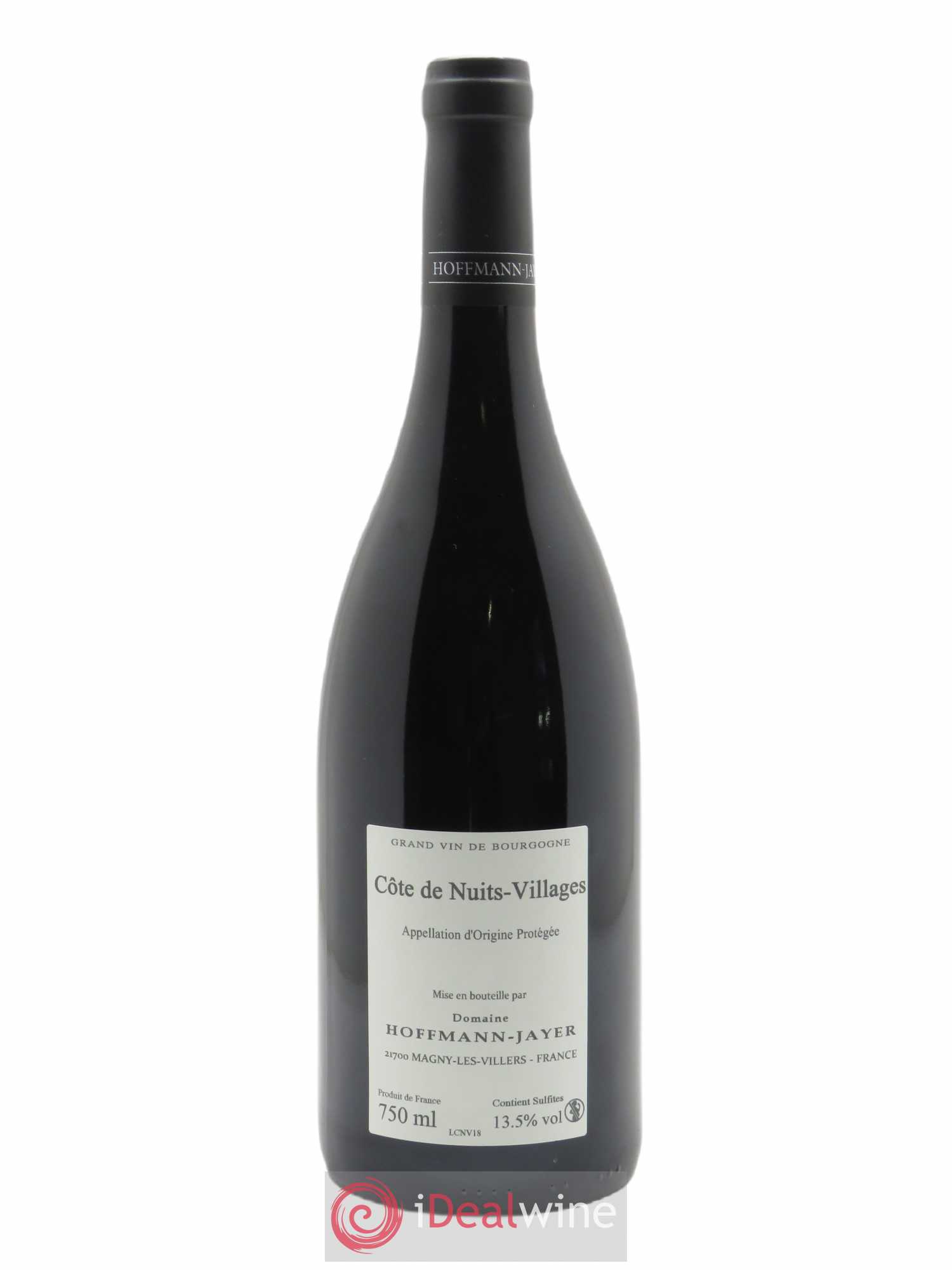 Côte de Nuits-Villages Hoffmann-Jayer (anciennement Jayer-Gilles) 2018 - Lot de 1 bouteille - 1