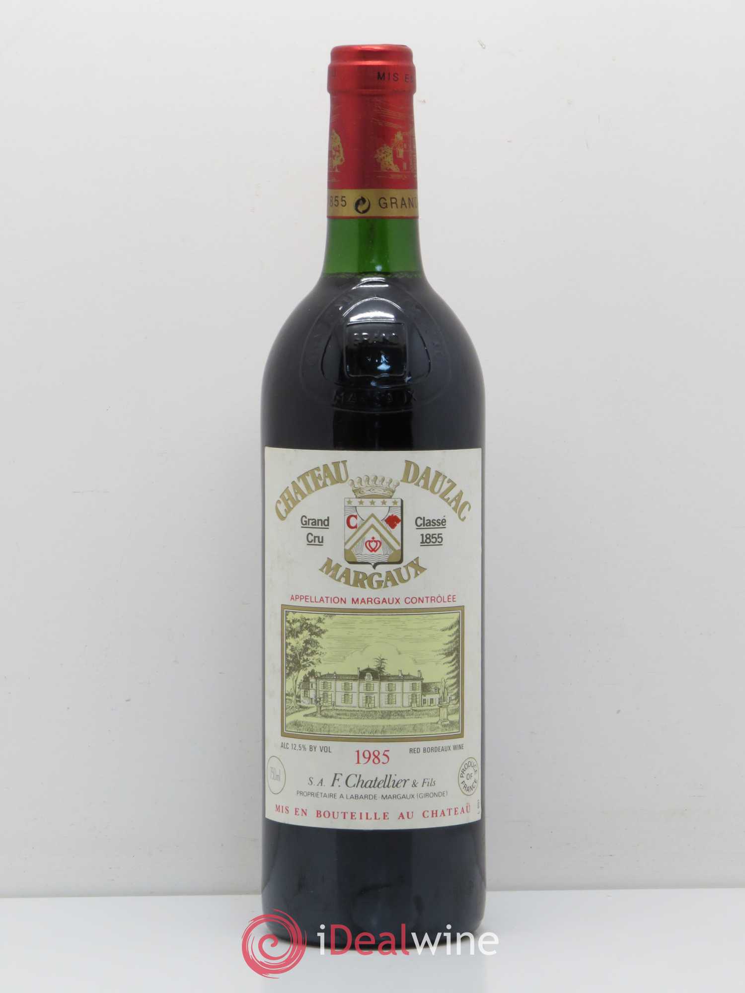 Château Dauzac 5ème Grand Cru Classé 1985 - Lot de 1 bouteille - 0