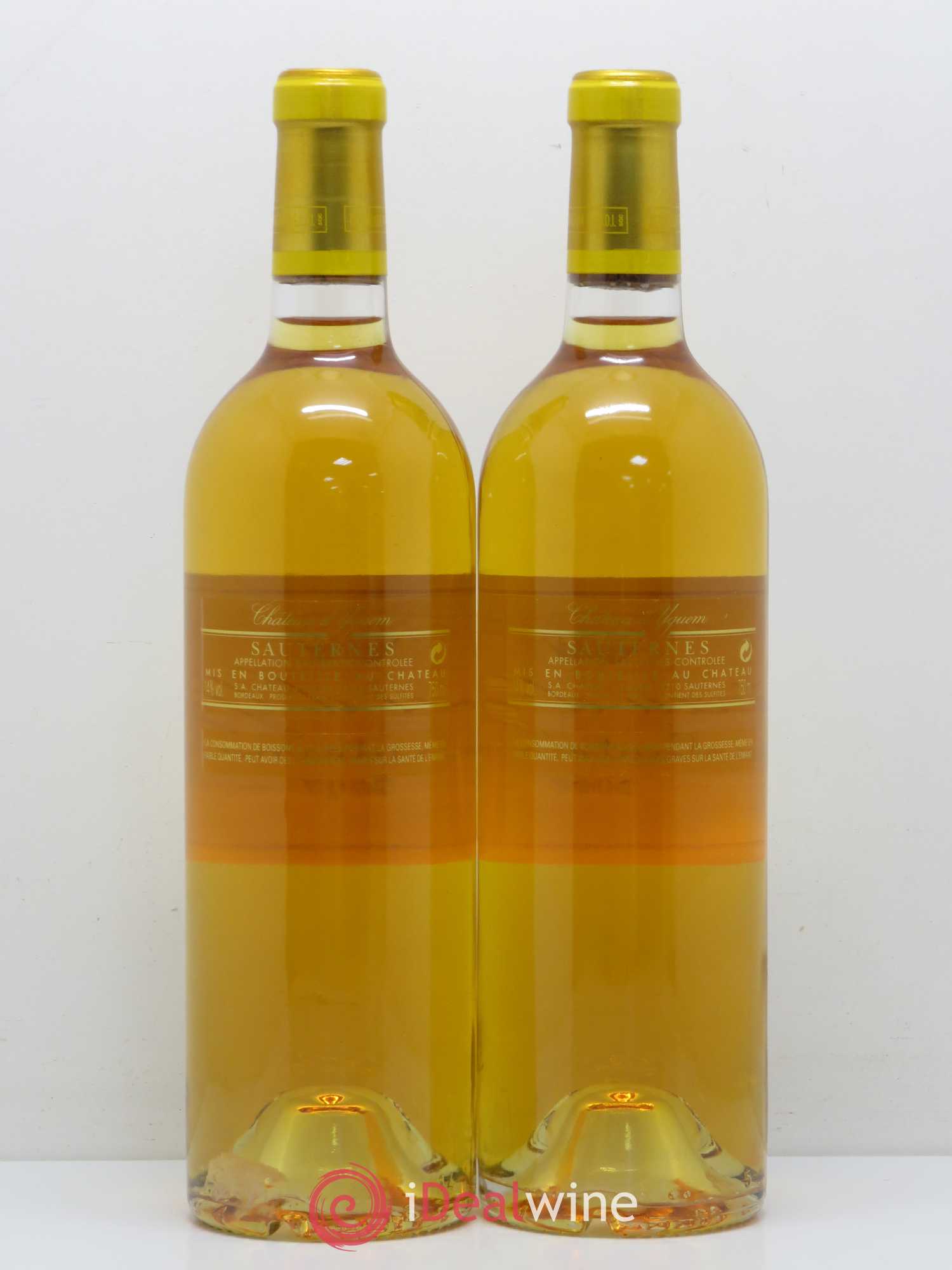 Château d' Yquem 1er Cru Classé Supérieur 2007 - Lotto di 2 bottiglie - 1